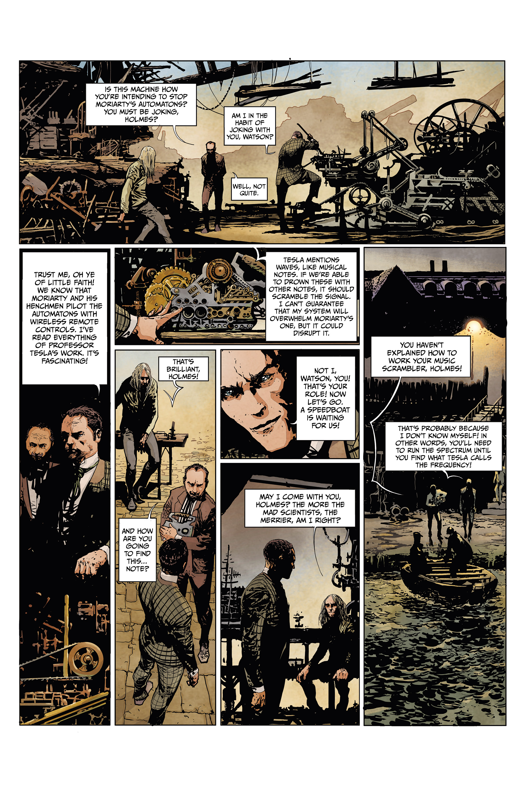 Read online M.O.R.I.A.R.T.Y : The Clockwork Empire comic -  Issue #4 - 24