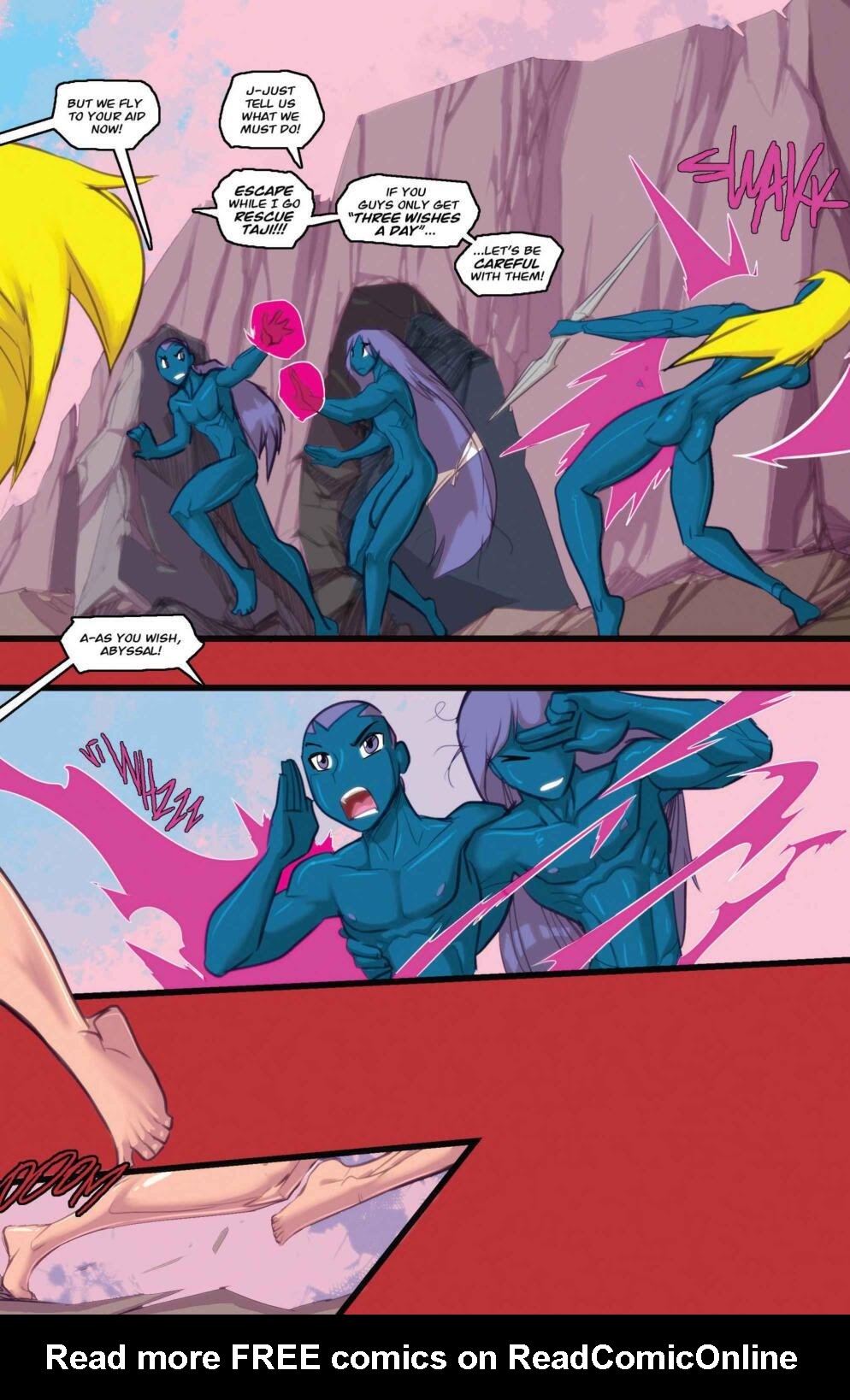 Read online Gina Diggers: Warnerd of Mars comic -  Issue # Full - 62