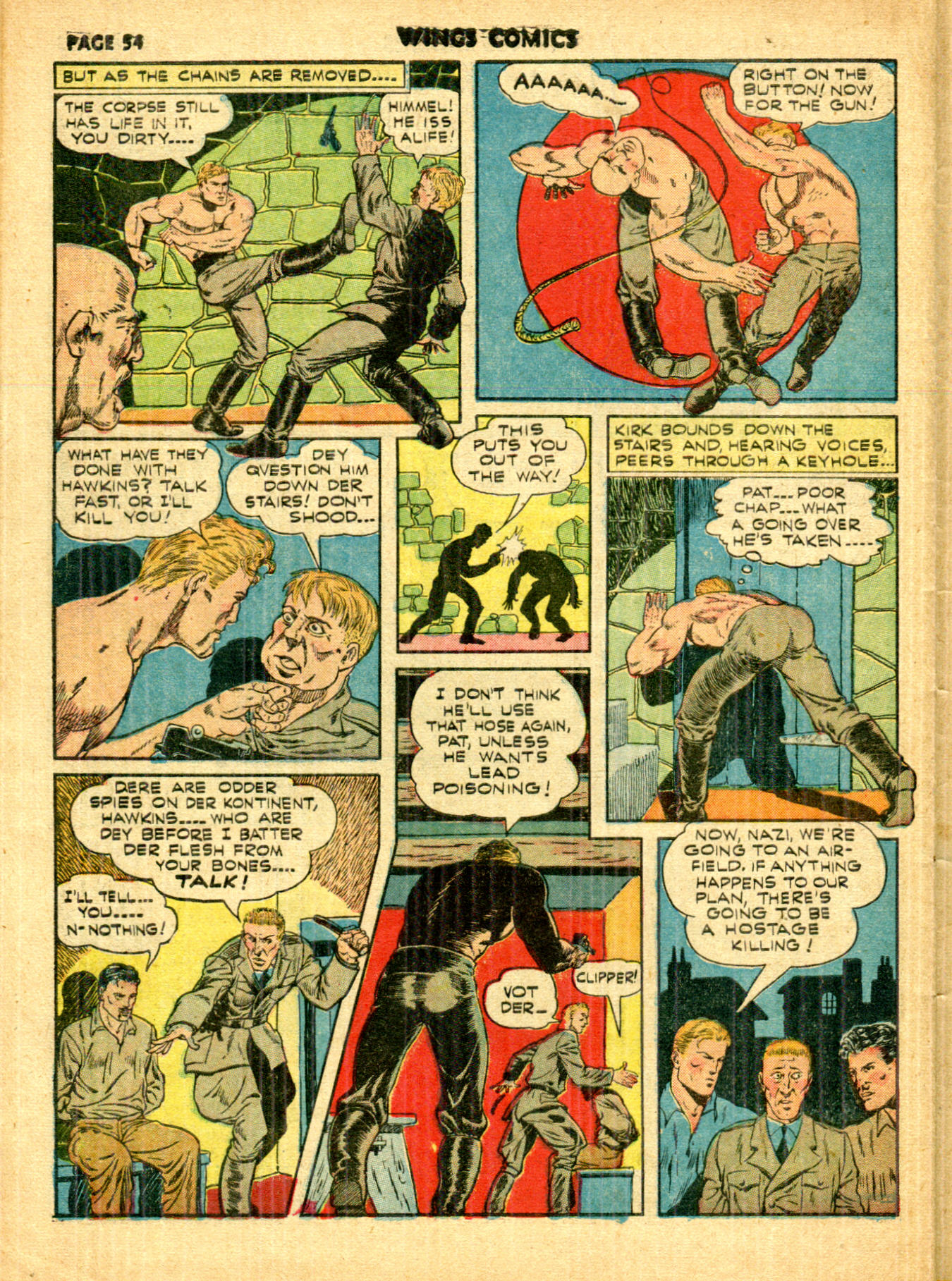 Read online Wings Comics comic -  Issue #19 - 57