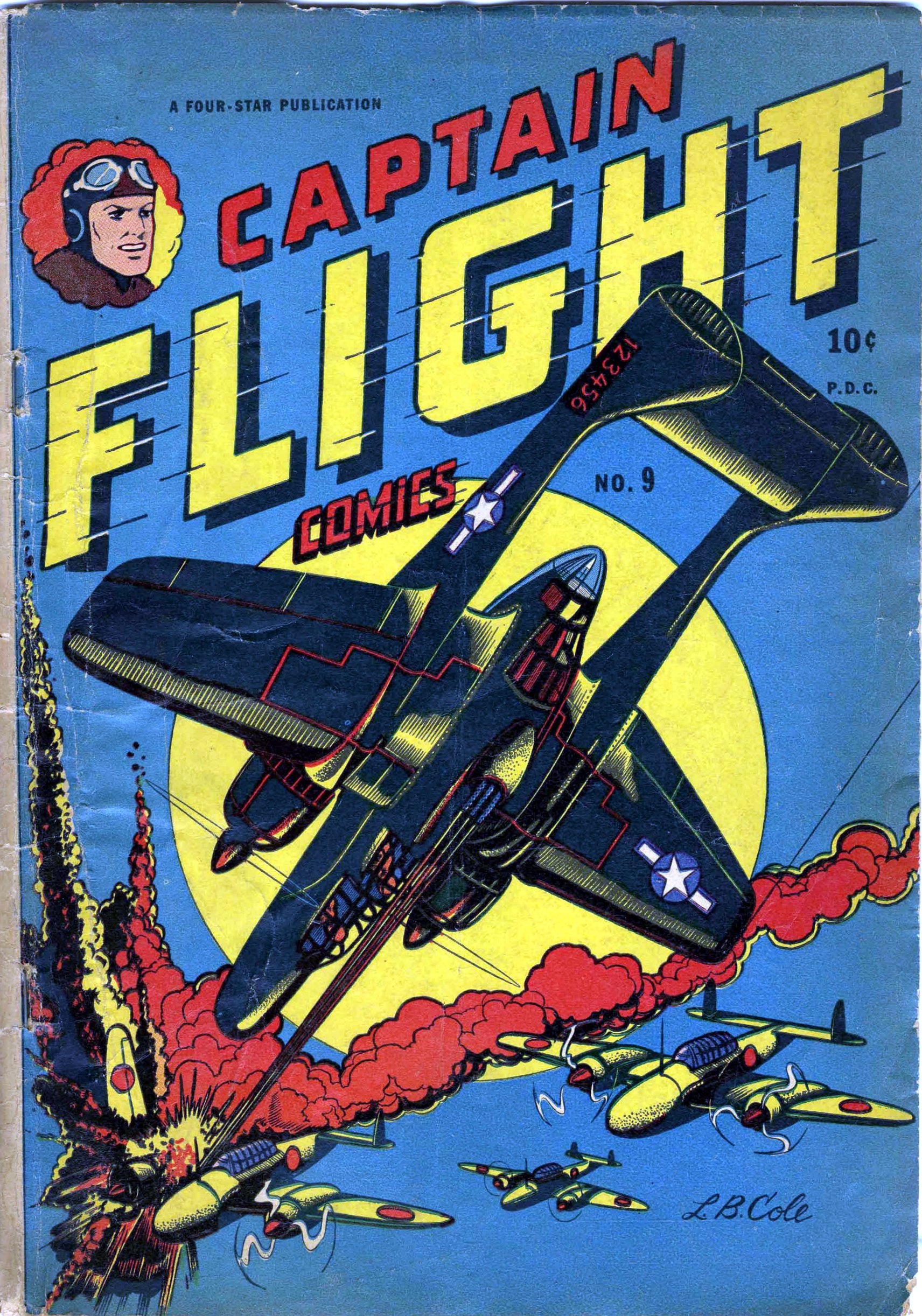 Read online Captain Flight Comics comic -  Issue #9 - 1