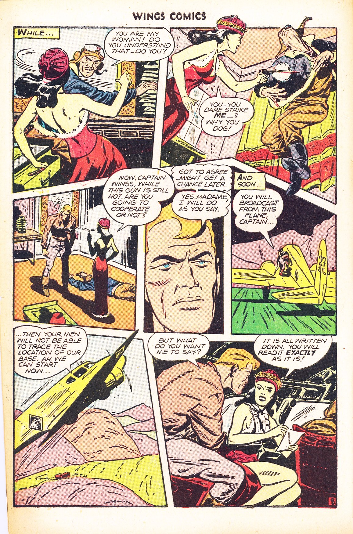 Read online Wings Comics comic -  Issue #74 - 10