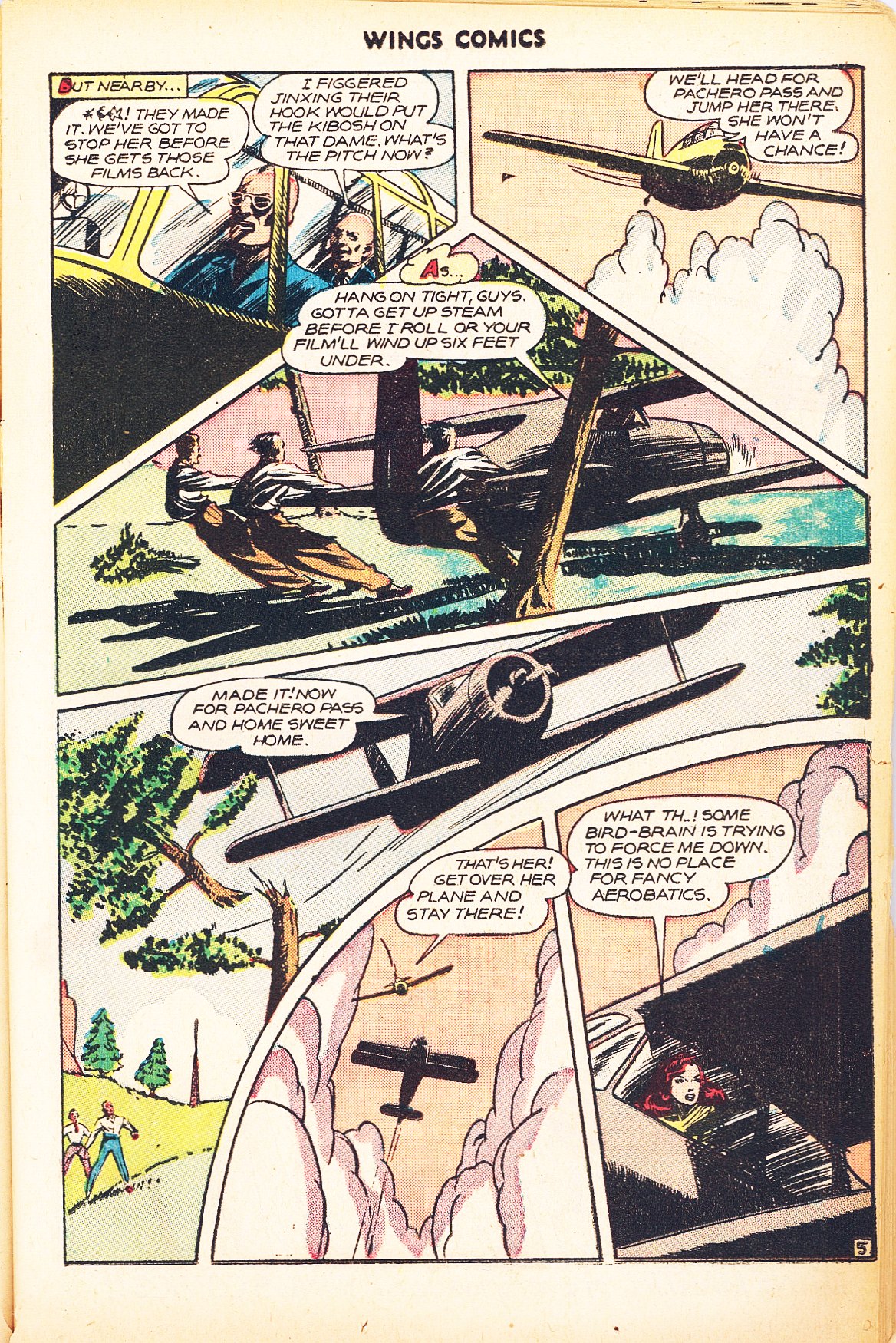 Read online Wings Comics comic -  Issue #74 - 17
