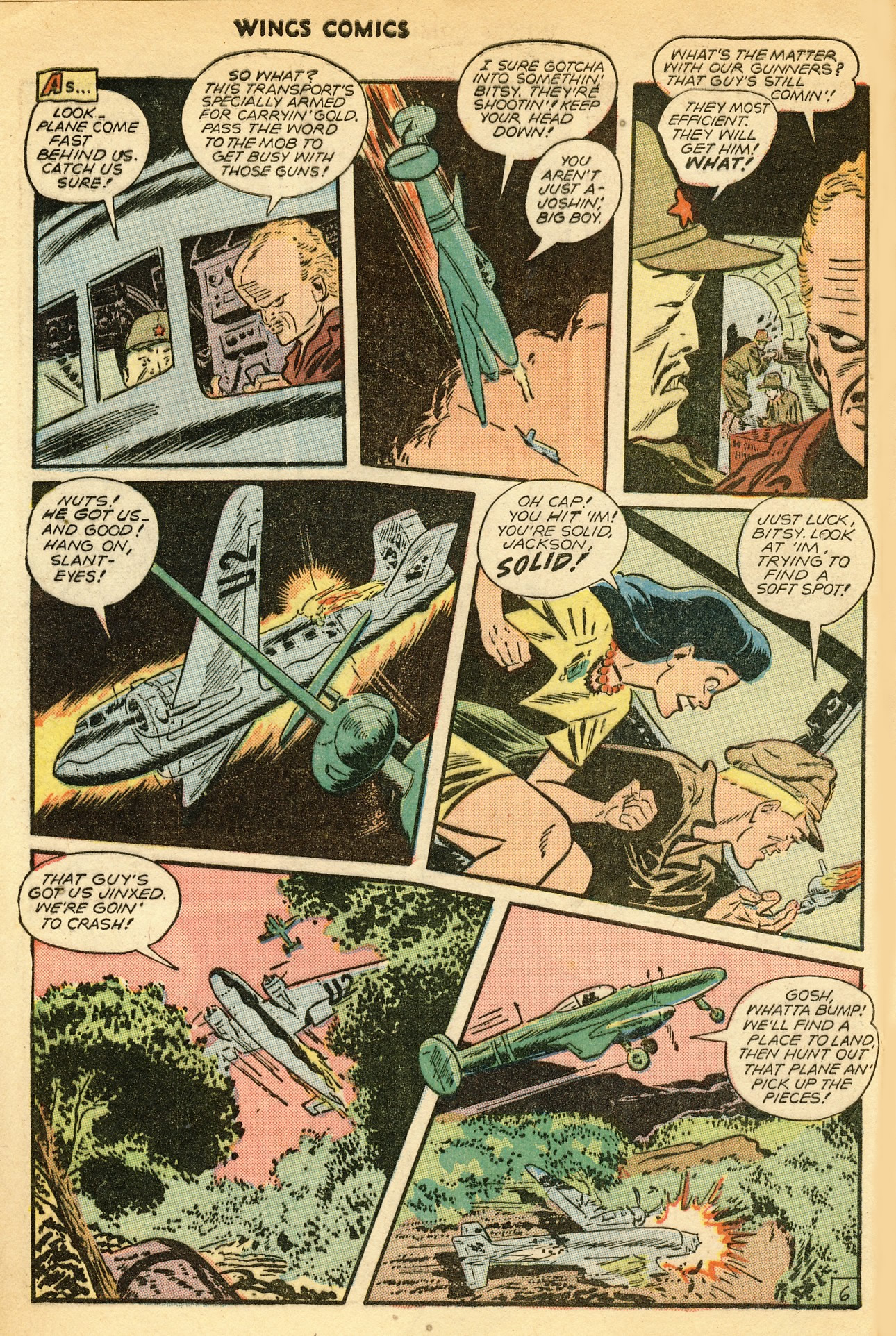 Read online Wings Comics comic -  Issue #82 - 8