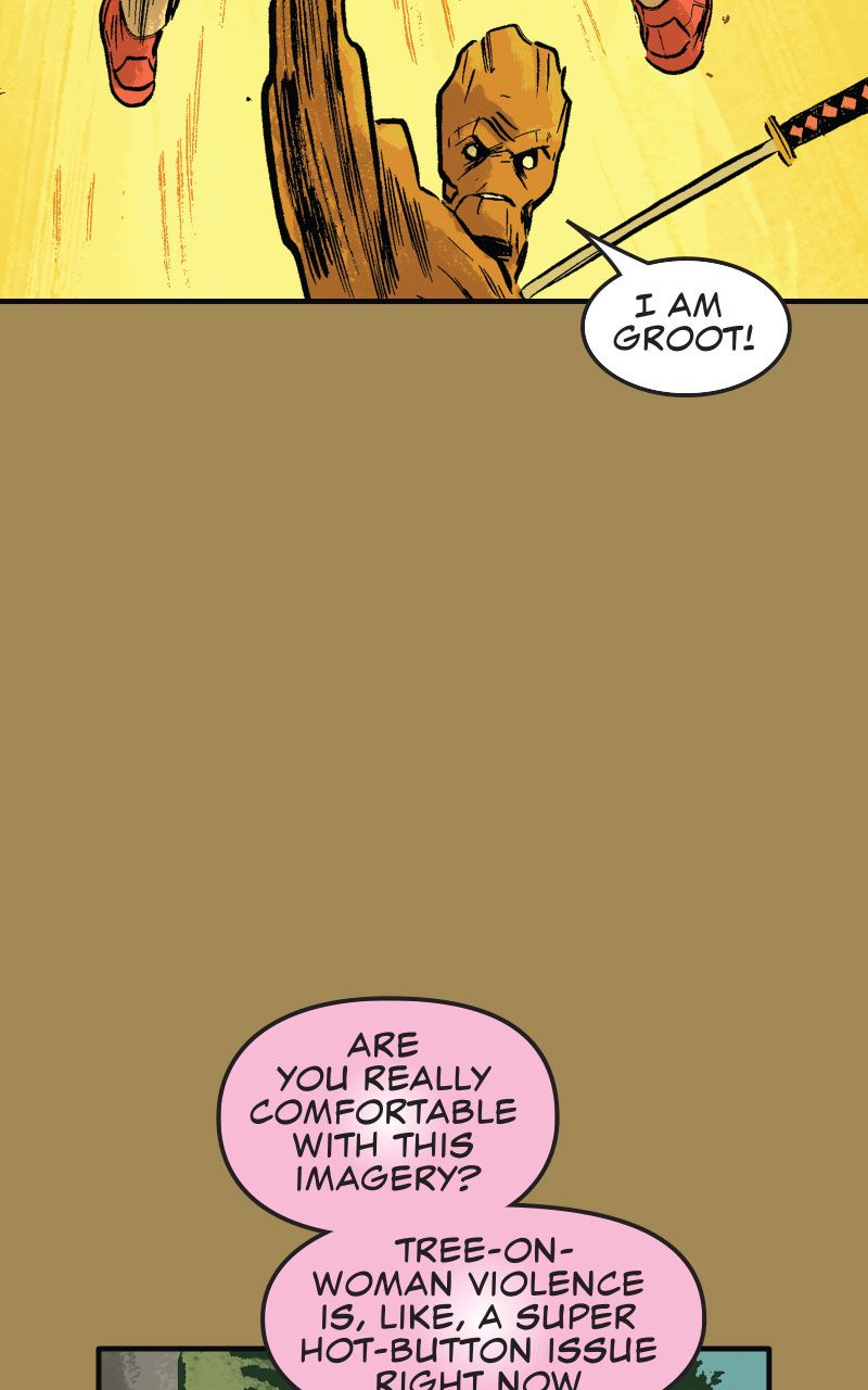 Read online Rocket Raccoon & Groot: Tall Tails Infinity Comic comic -  Issue #16 - 16