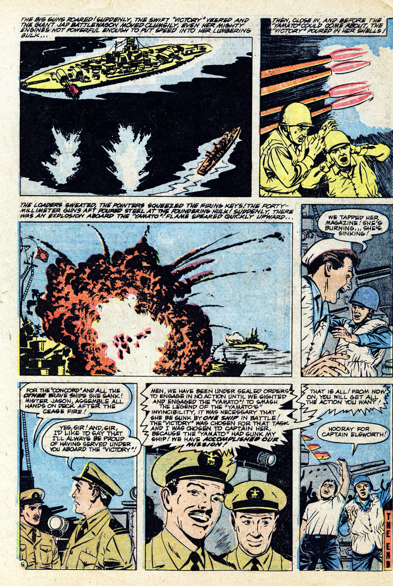 Read online Navy Action (1957) comic -  Issue #18 - 32