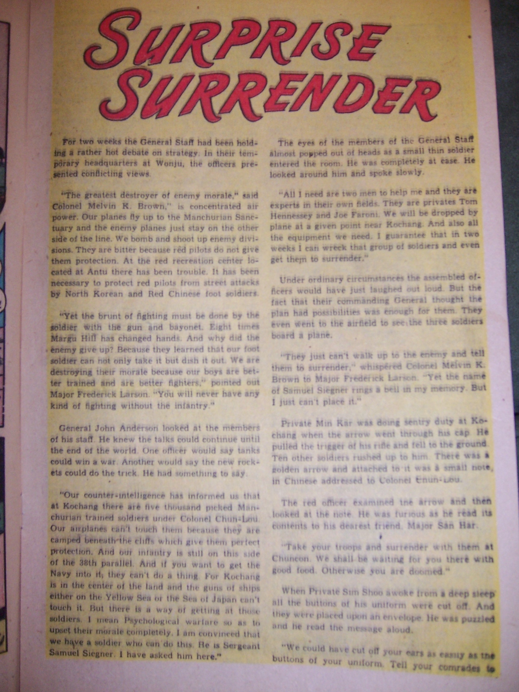 Read online G-I in Battle (1952) comic -  Issue #6 - 17