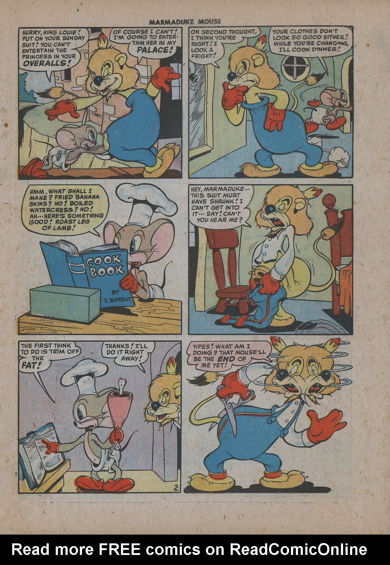 Read online Marmaduke Mouse comic -  Issue #15 - 19