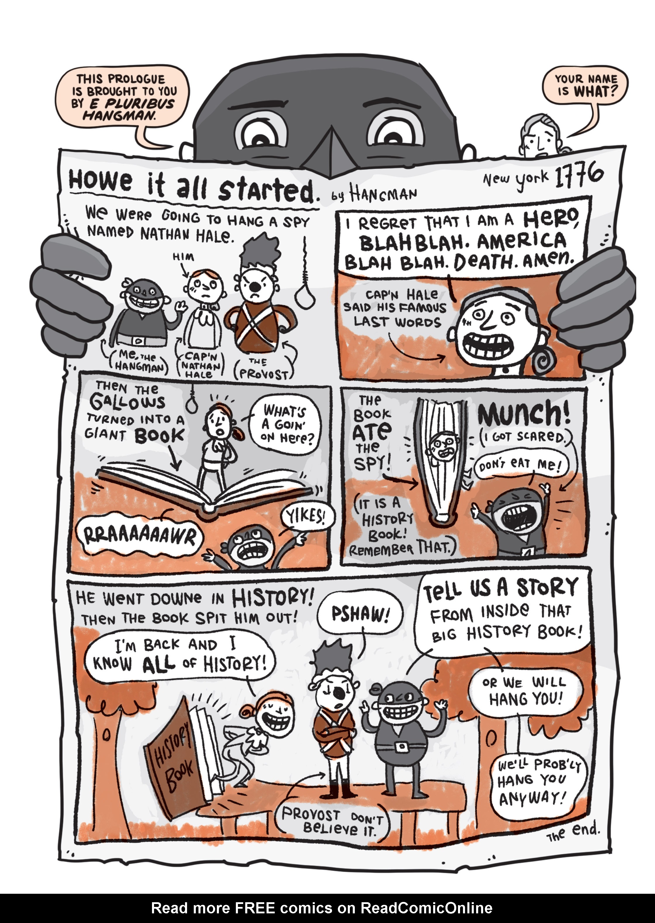 Read online Nathan Hale's Hazardous Tales comic -  Issue # TPB 4 - 6