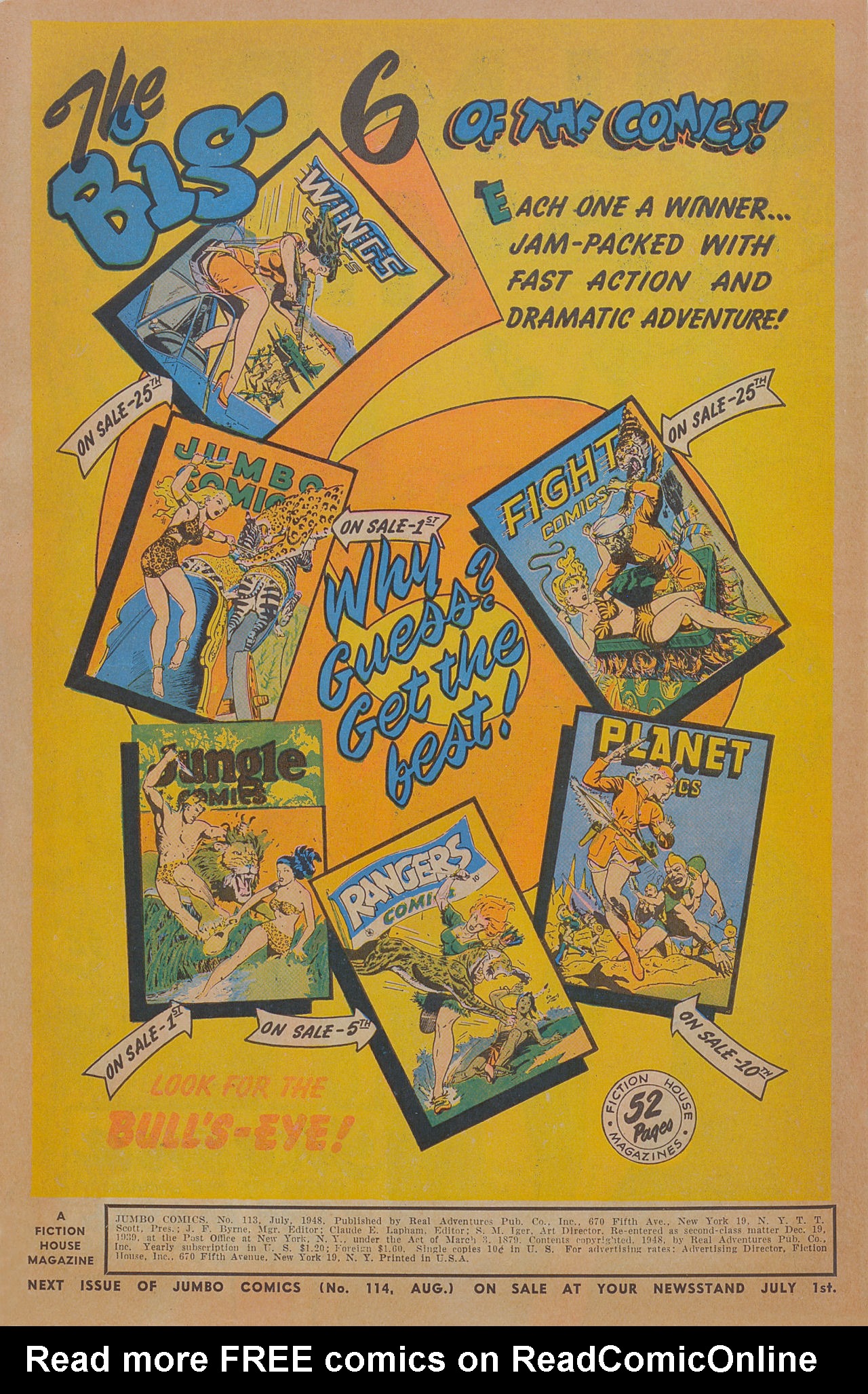 Read online Jumbo Comics comic -  Issue #113 - 2
