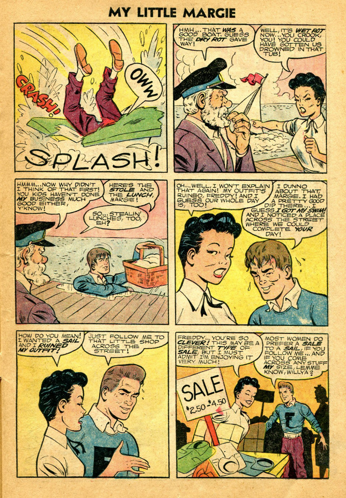 Read online My Little Margie (1954) comic -  Issue #2 - 15