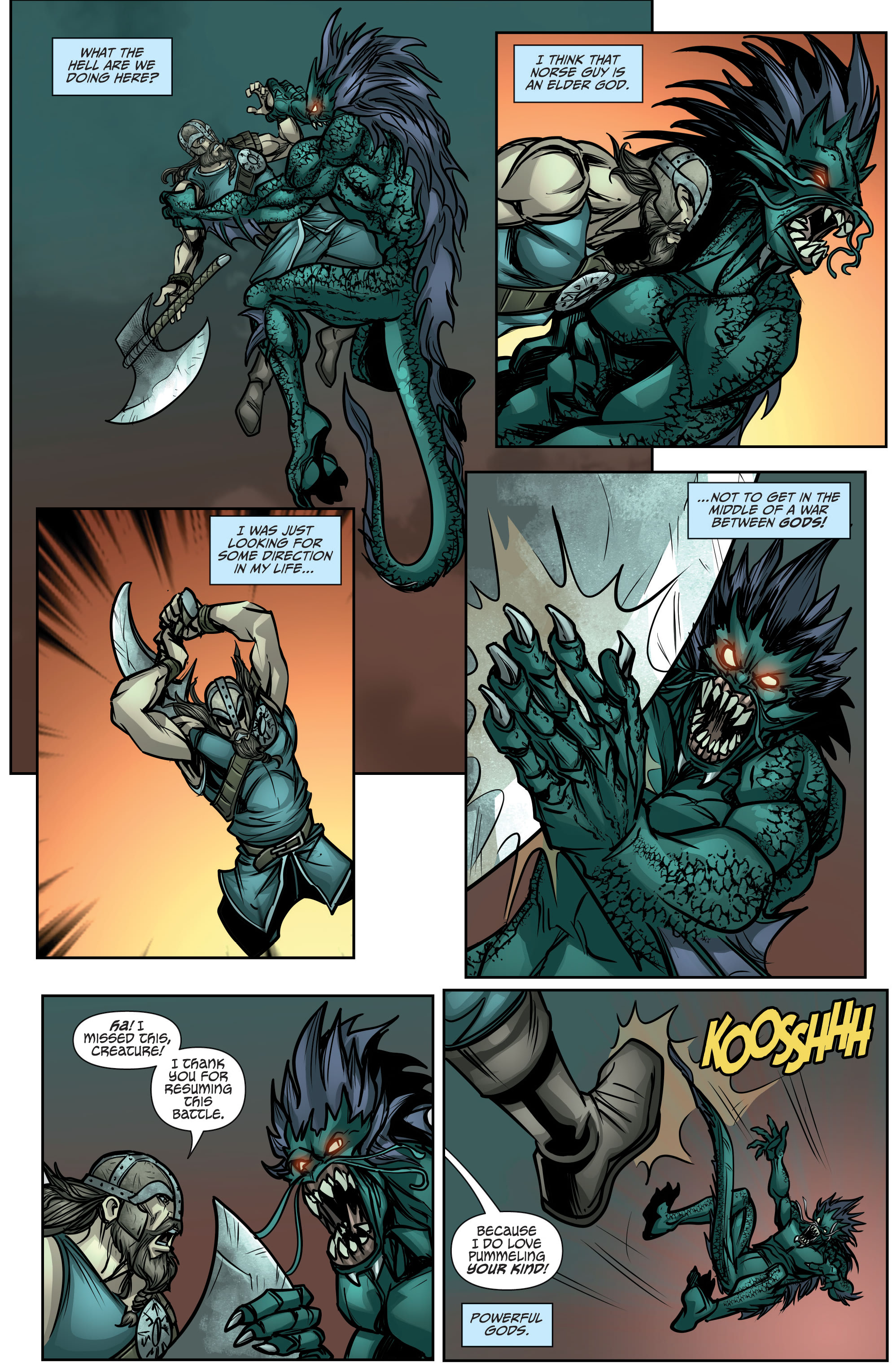 Read online Myths & Legends Quarterly: Dagon comic -  Issue # TPB - 61