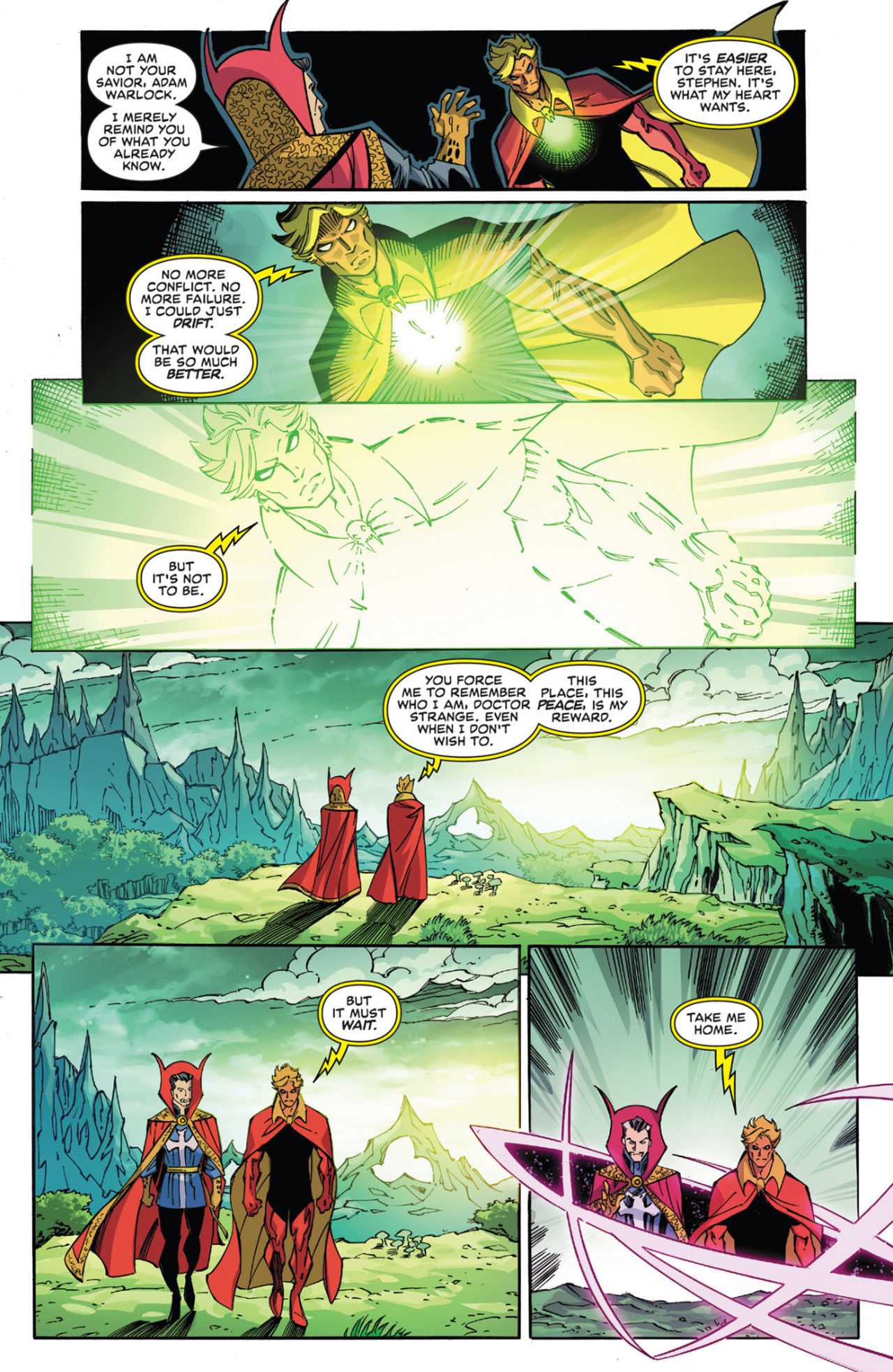 Read online Warlock: Rebirth comic -  Issue #3 - 11