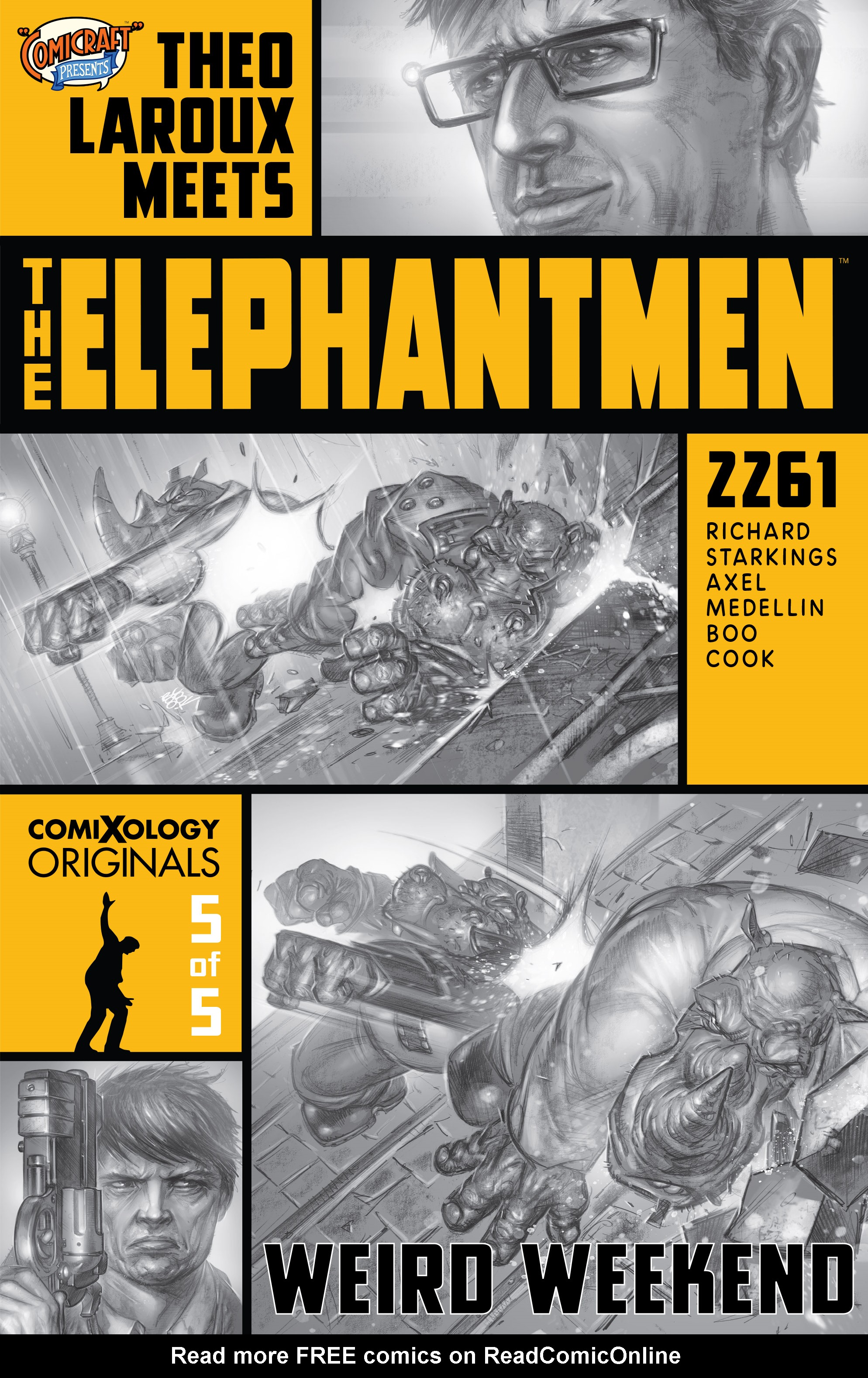 Read online Elephantmen: Theo Laroux Meets the Elephantmen comic -  Issue #5 - 1