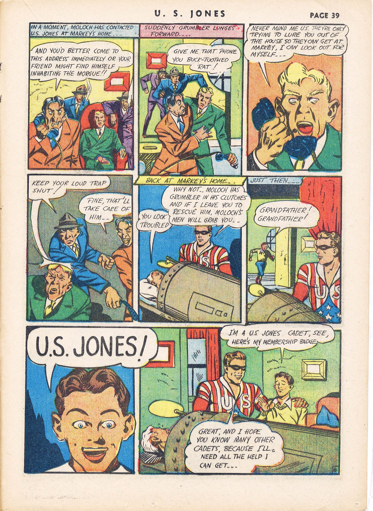 Read online U.S. Jones comic -  Issue #2 - 39