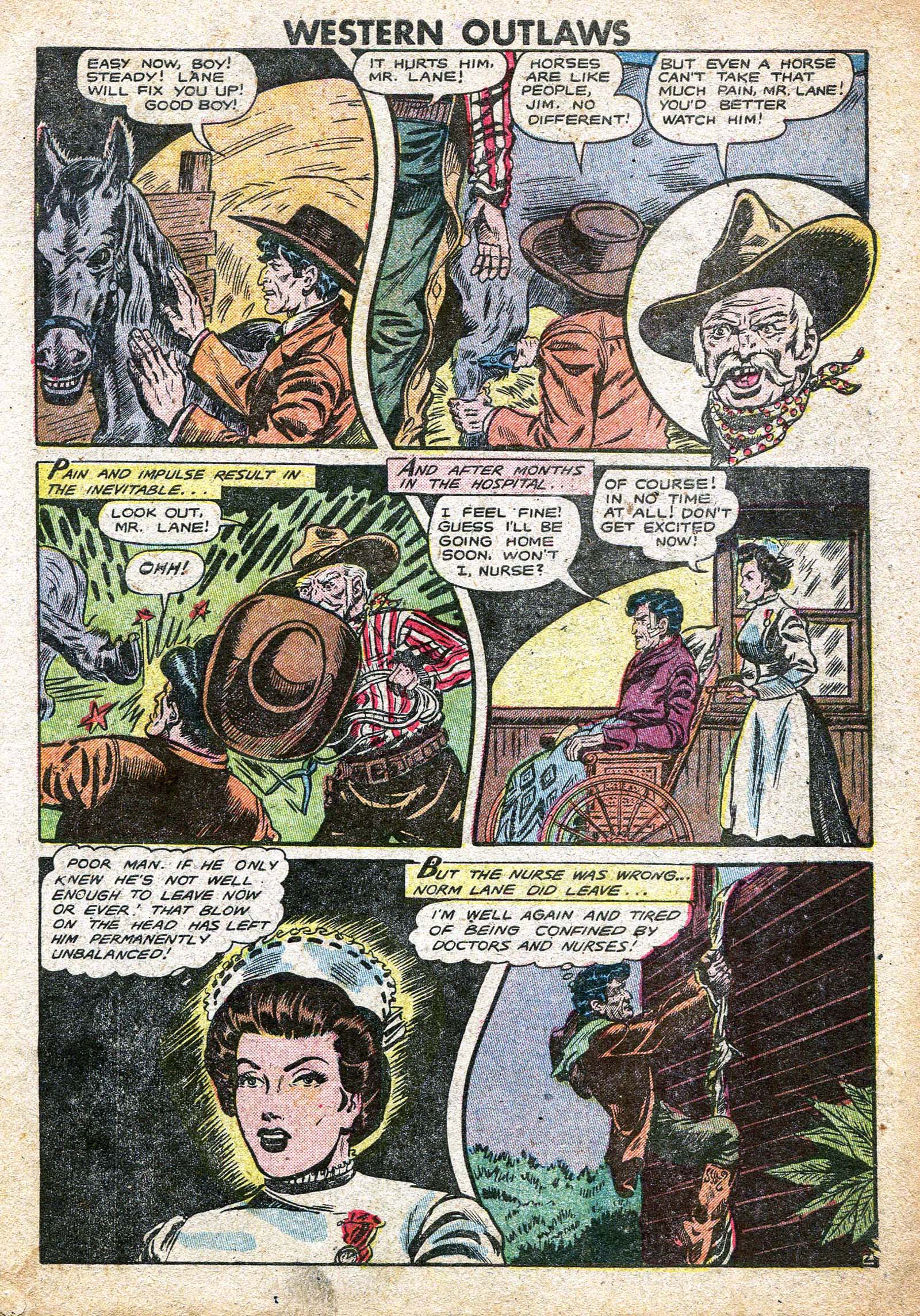 Read online Western Outlaws (1948) comic -  Issue #19 - 2