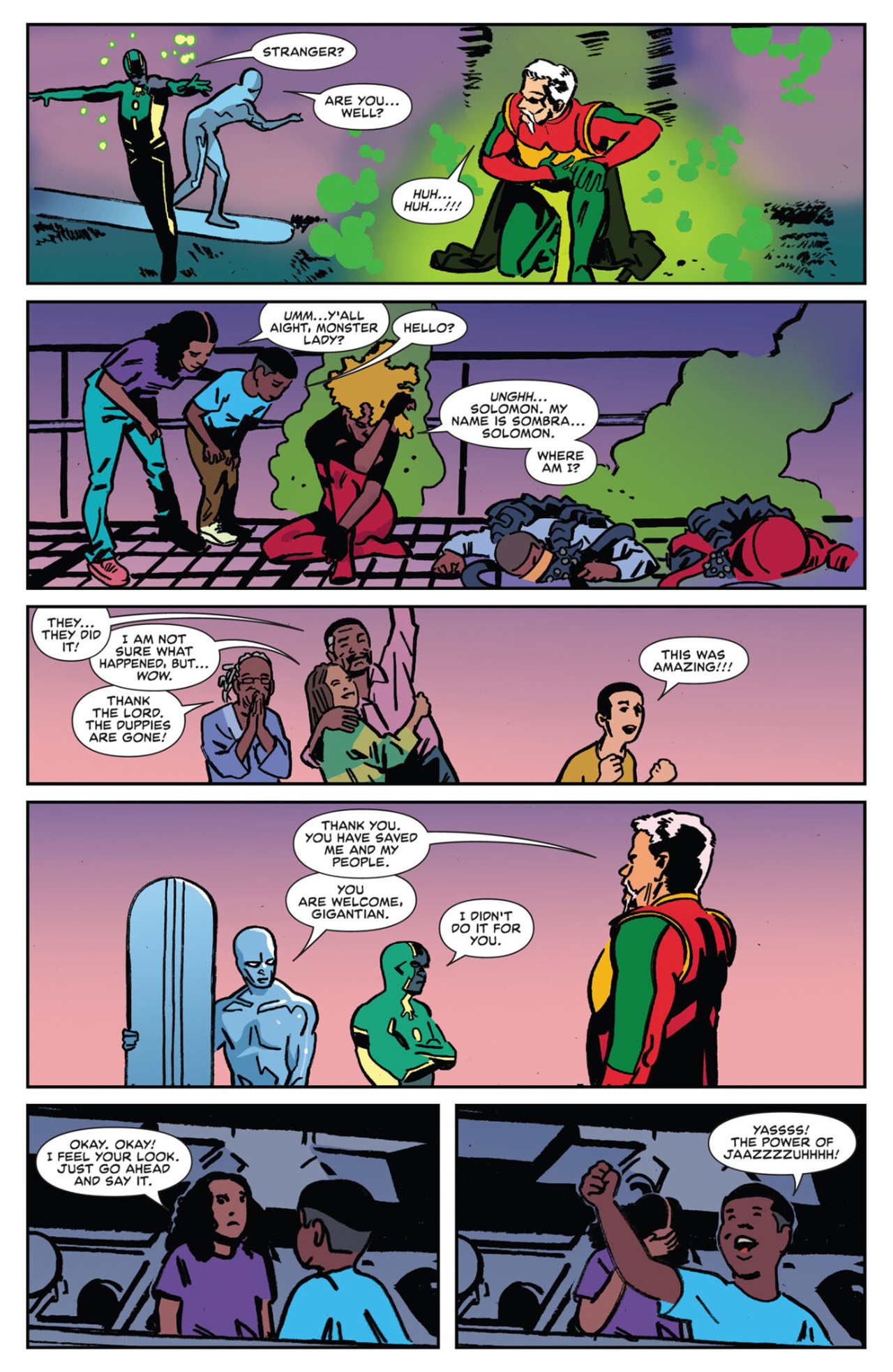 Read online Silver Surfer: Ghost Light comic -  Issue #5 - 17