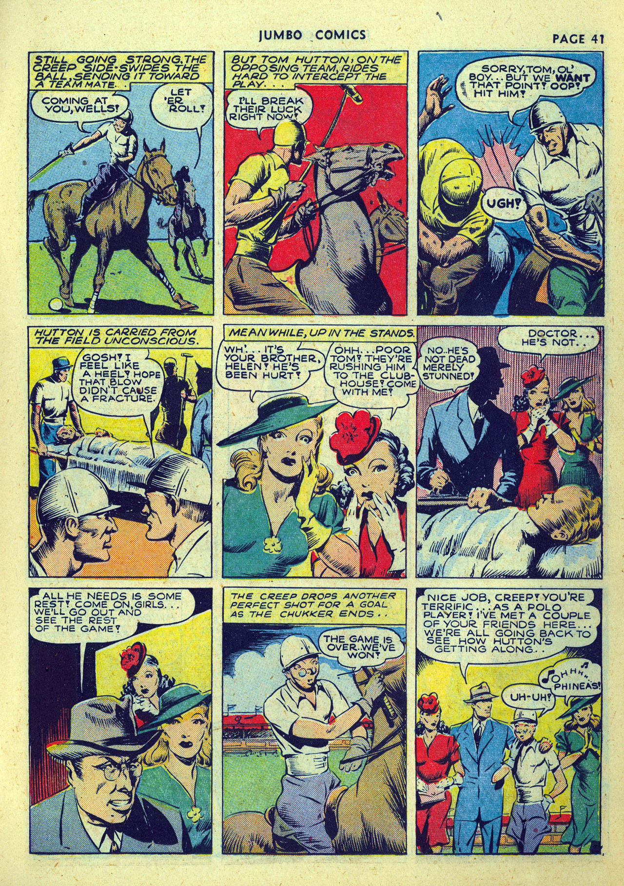 Read online Jumbo Comics comic -  Issue #50 - 43