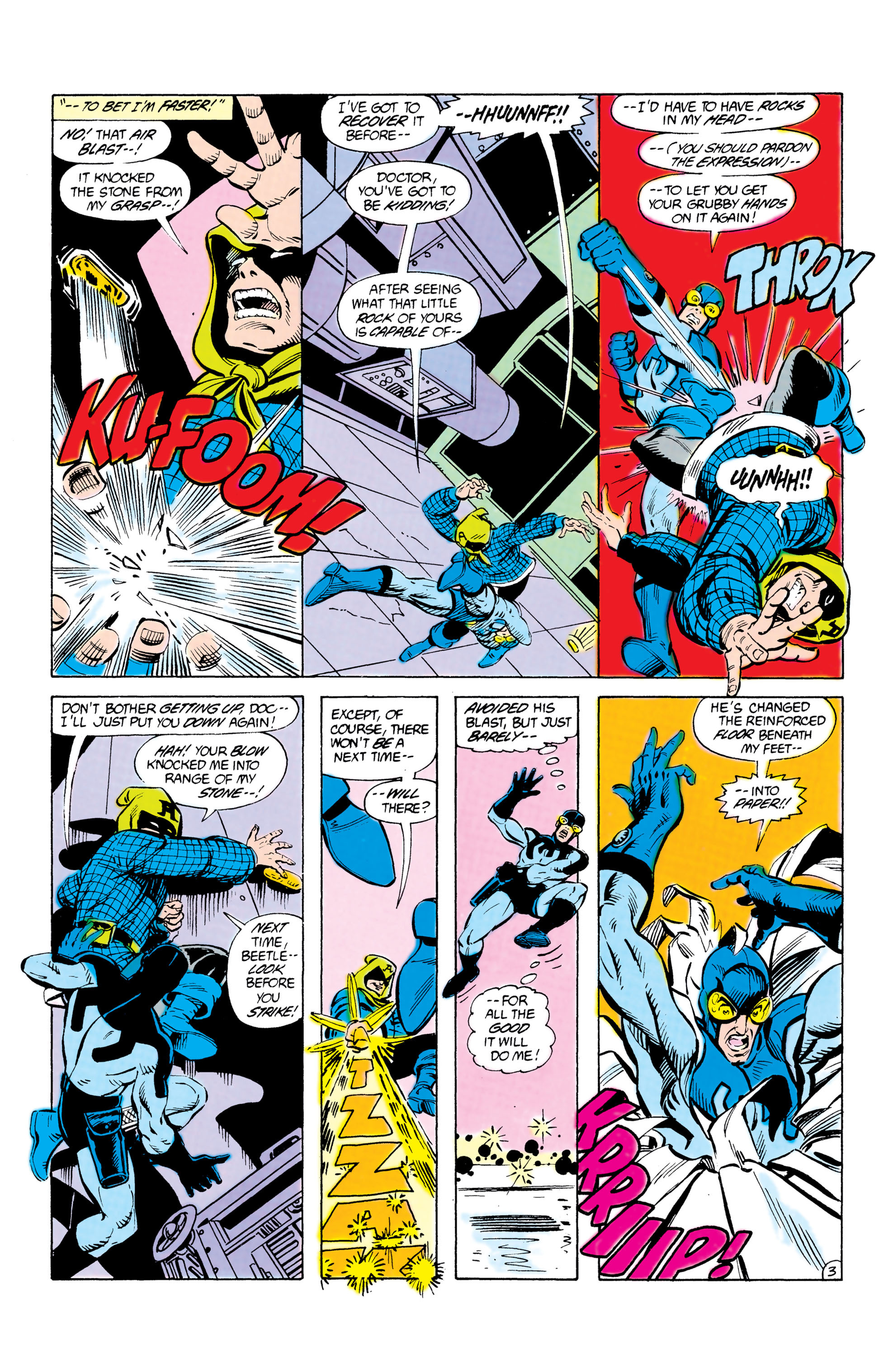 Read online Blue Beetle (1986) comic -  Issue #4 - 4
