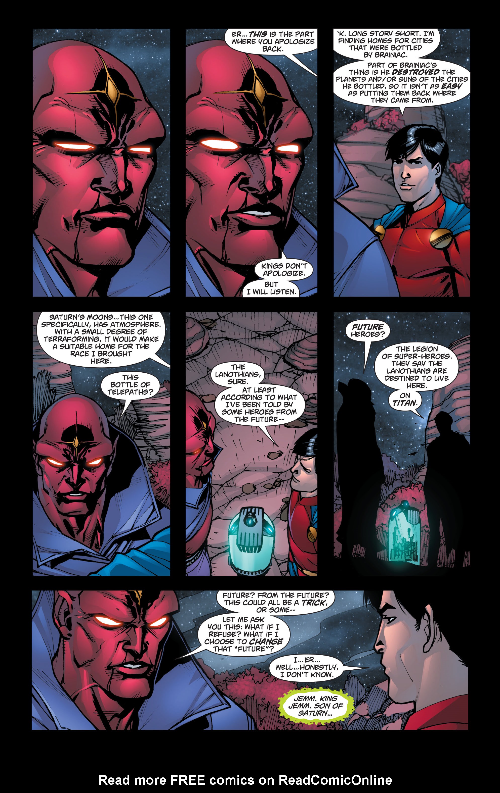 Read online Adventure Comics (2009) comic -  Issue #11 - 17