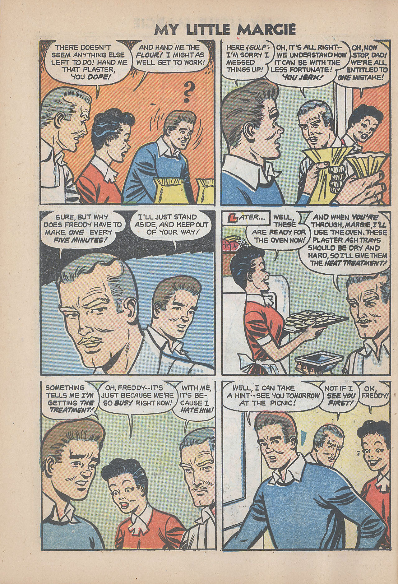 Read online My Little Margie (1954) comic -  Issue #3 - 12