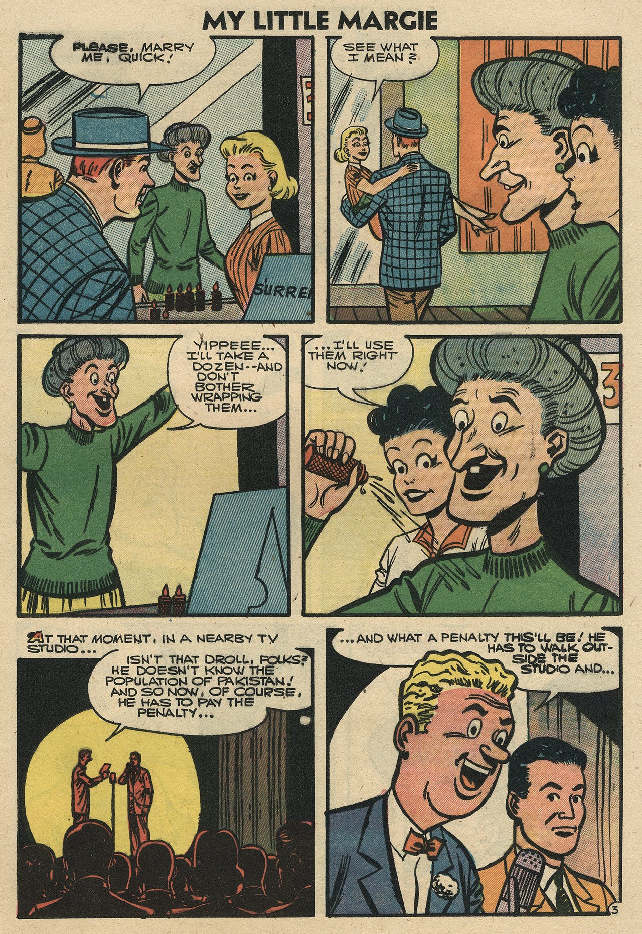 Read online My Little Margie (1954) comic -  Issue #14 - 25