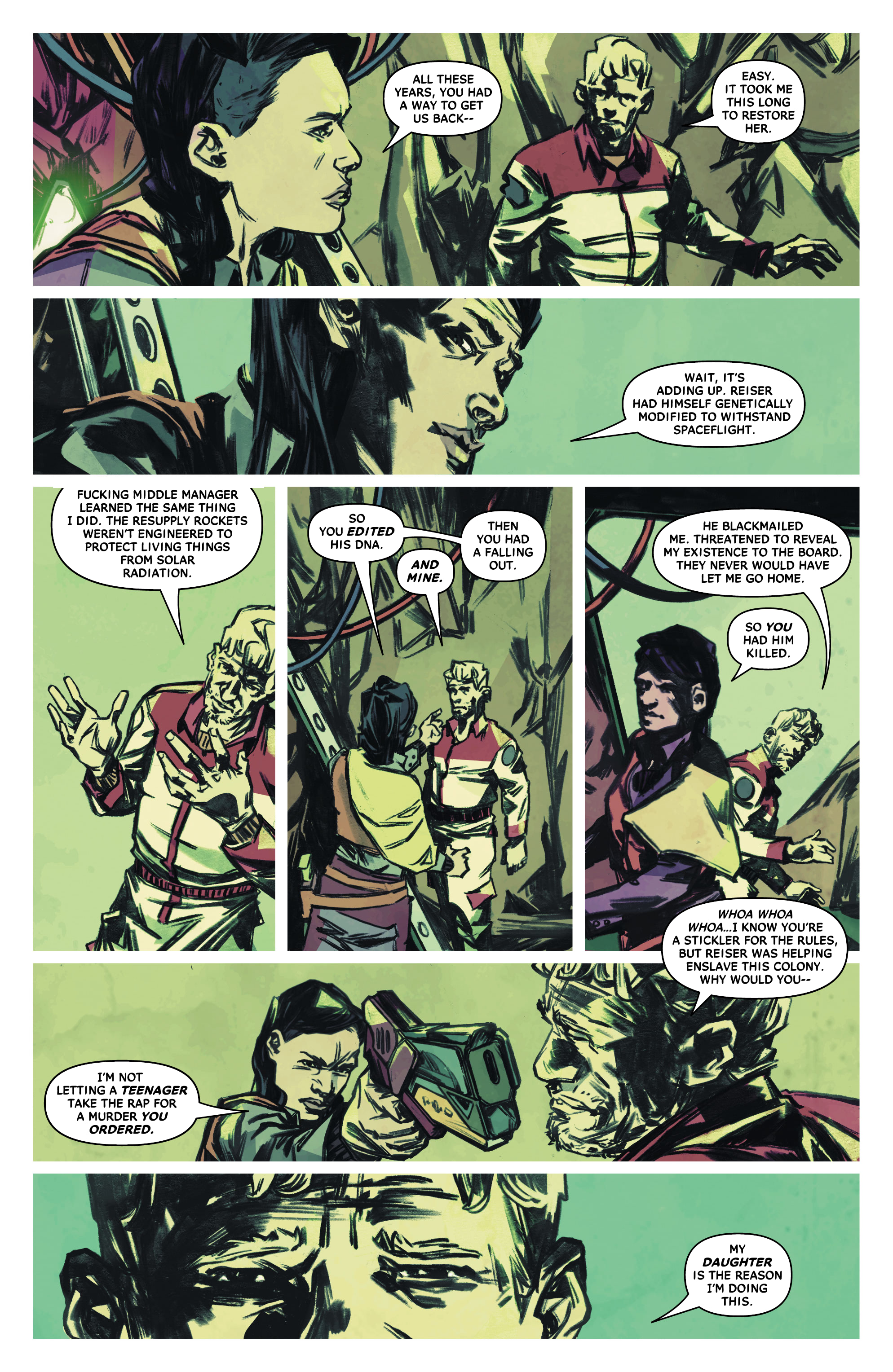 Read online Fear of a Red Planet comic -  Issue #4 - 21