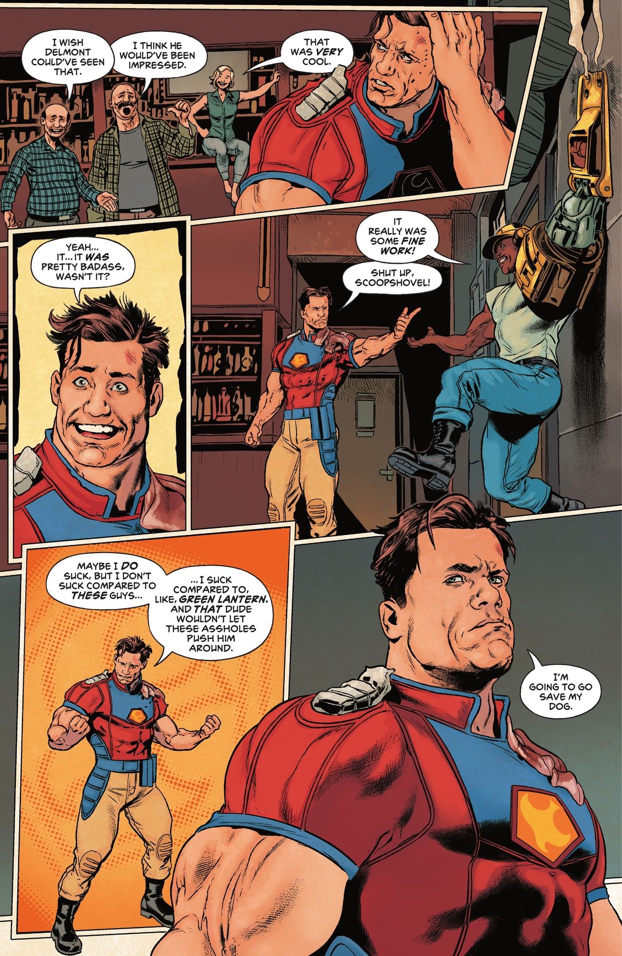 Read online Peacemaker Tries Hard! comic -  Issue #3 - 15