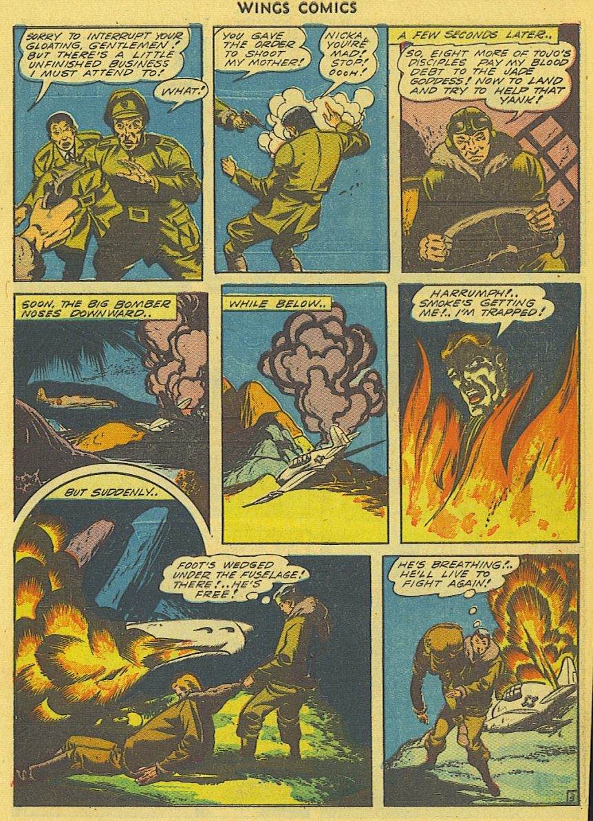 Read online Wings Comics comic -  Issue #43 - 5