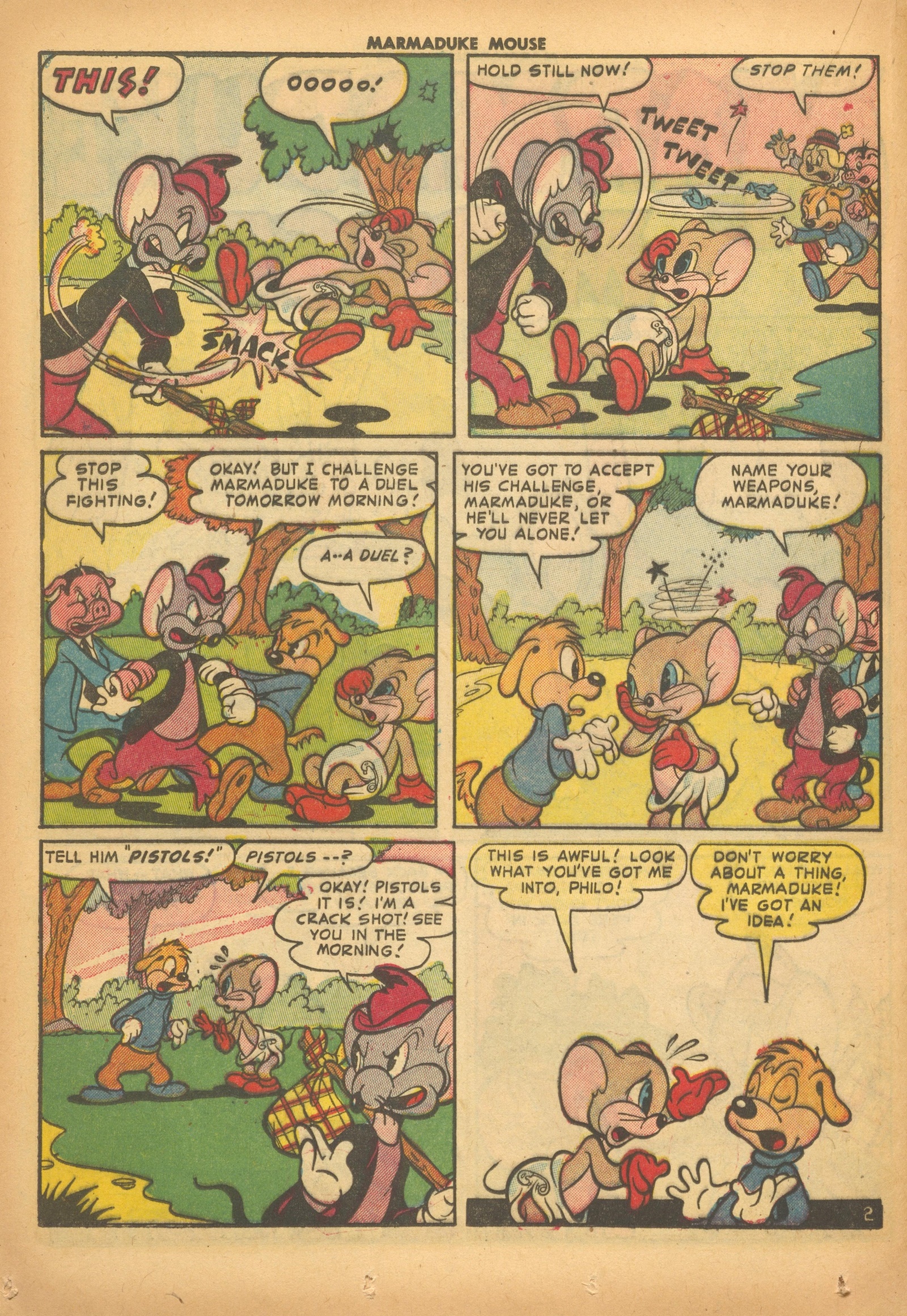 Read online Marmaduke Mouse comic -  Issue #36 - 20