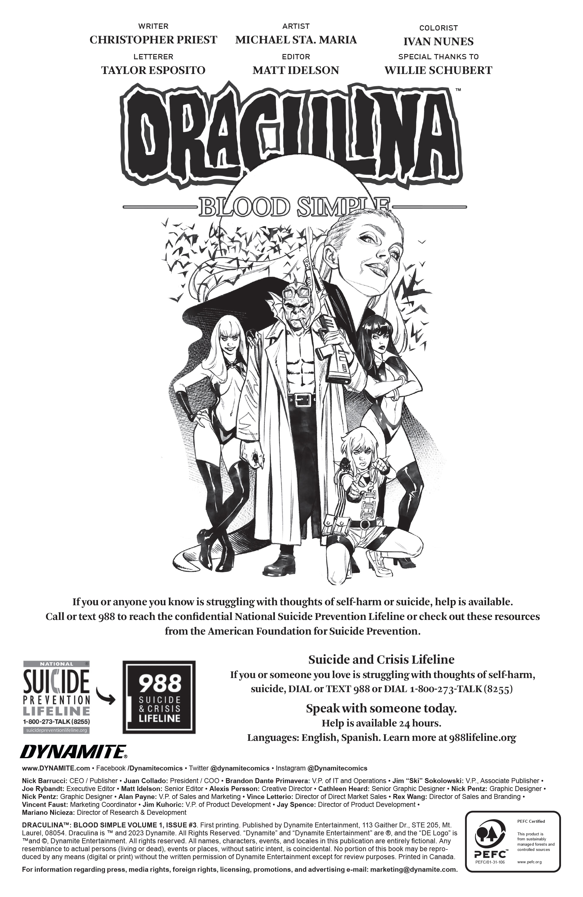Read online Draculina: Blood Simple comic -  Issue #3 - 6