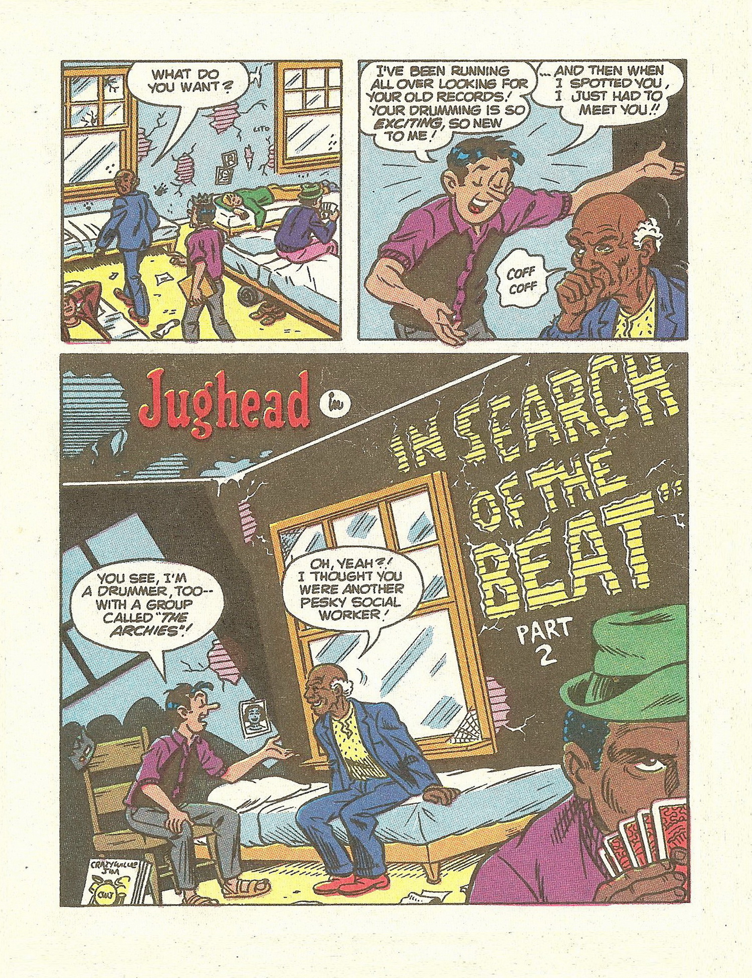 Read online Jughead Jones Comics Digest comic -  Issue #77 - 58