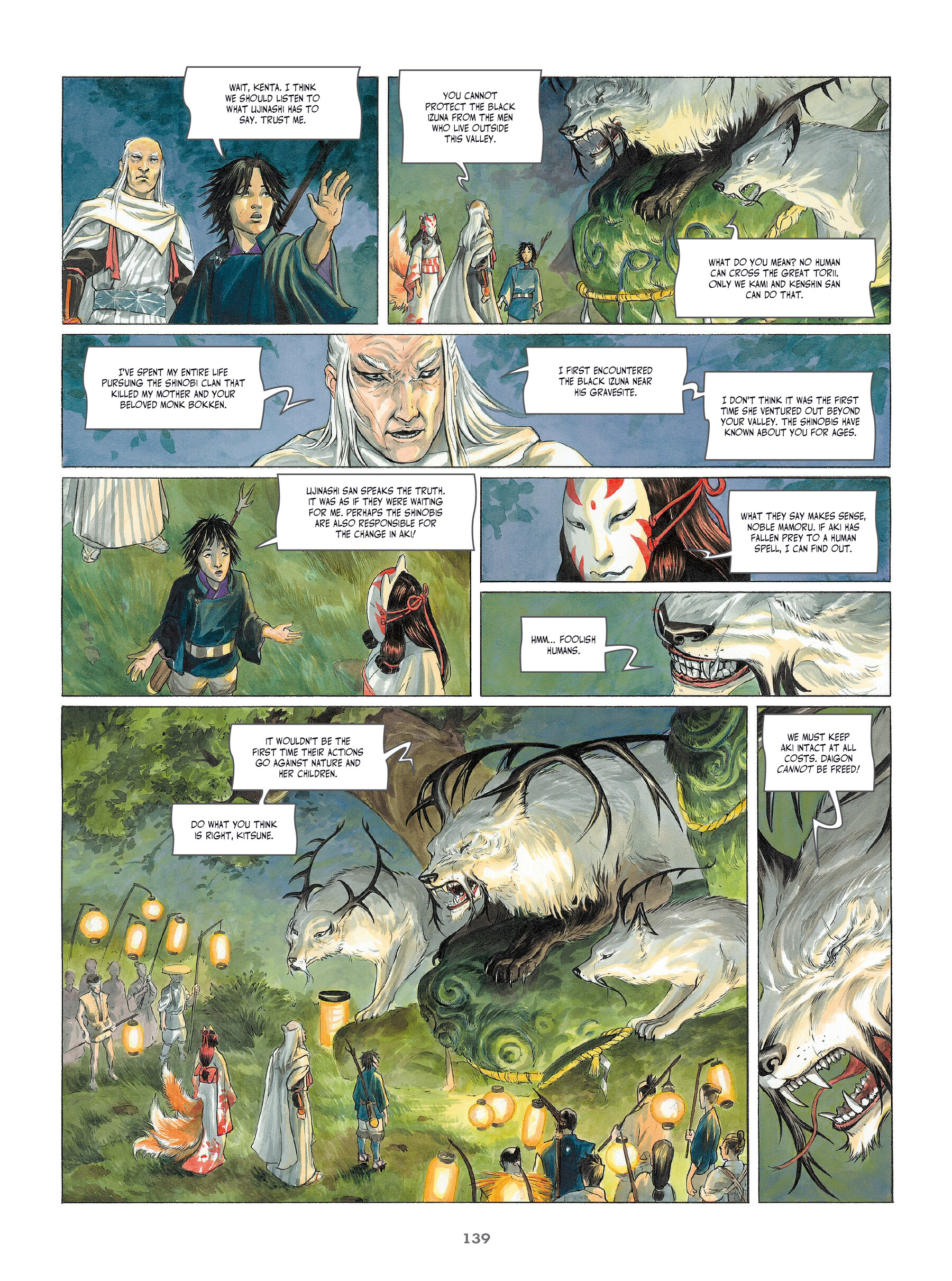 Read online Legends of the Pierced Veil: Izuna comic -  Issue # TPB (Part 2) - 40