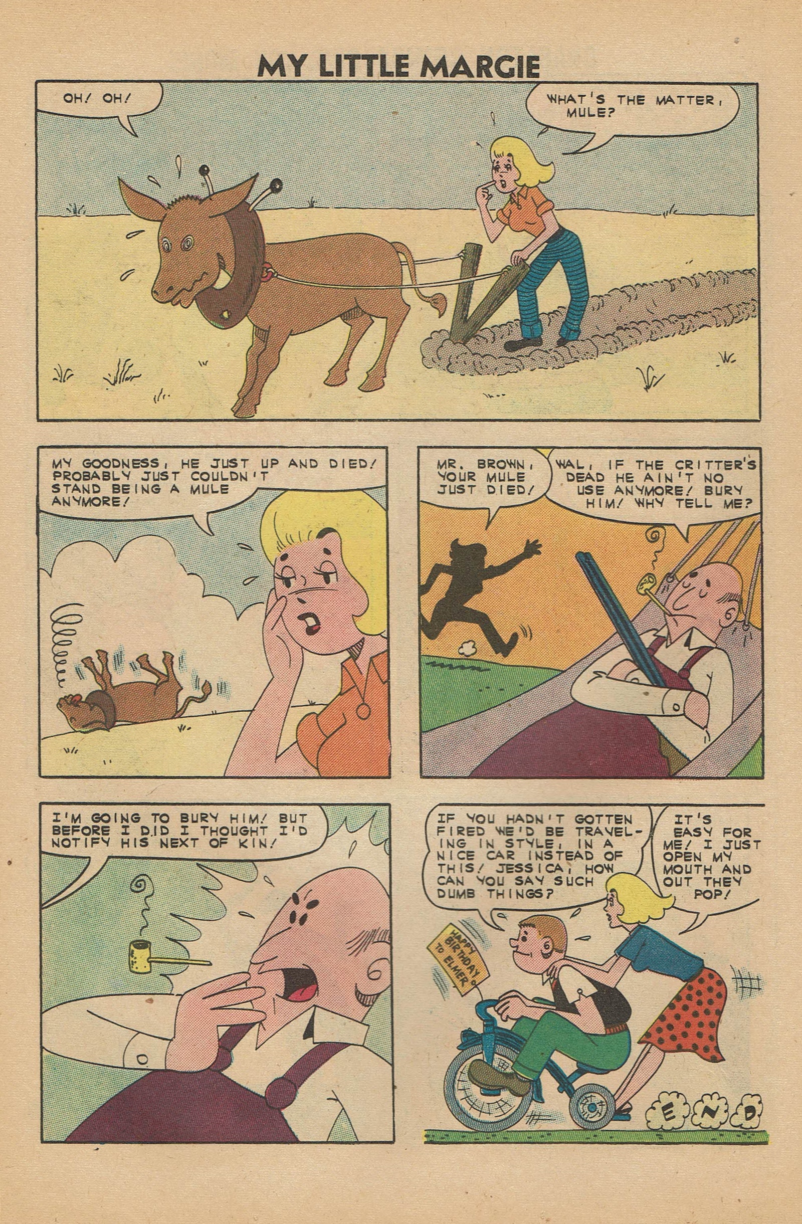Read online My Little Margie (1954) comic -  Issue #41 - 26