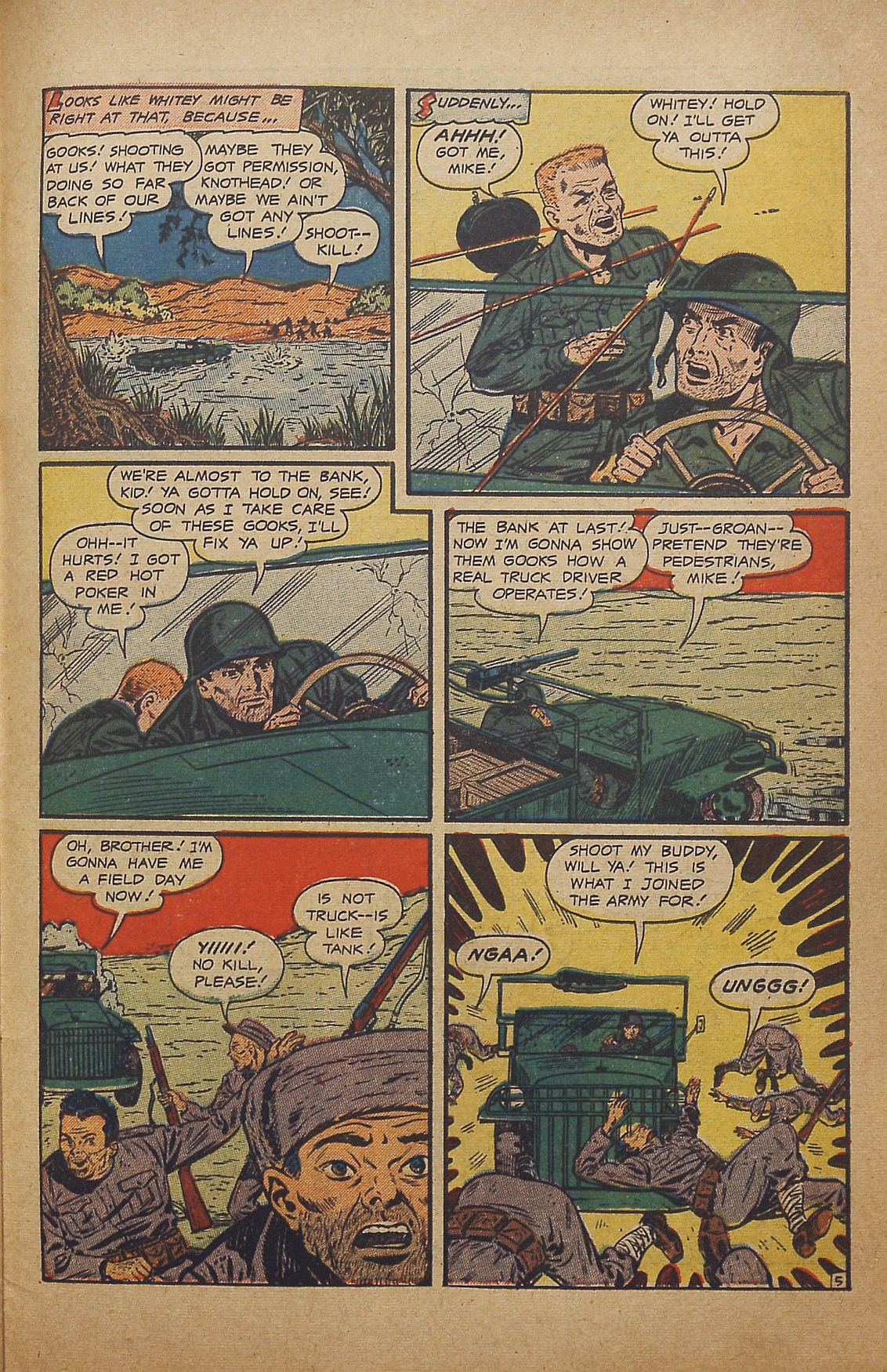 Read online G-I in Battle (1952) comic -  Issue #5 - 31