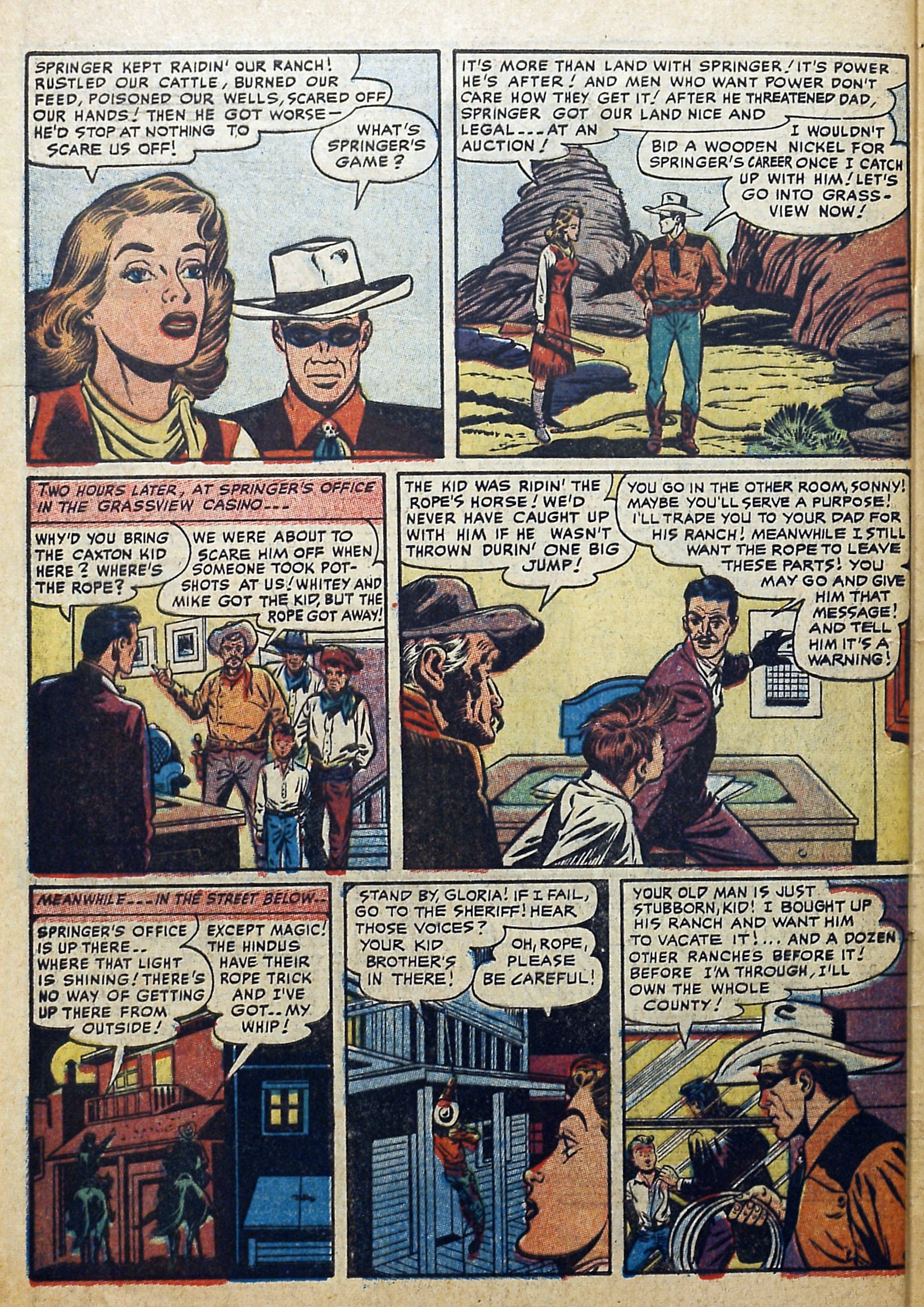 Read online Gunsmoke Trail comic -  Issue #4 - 32