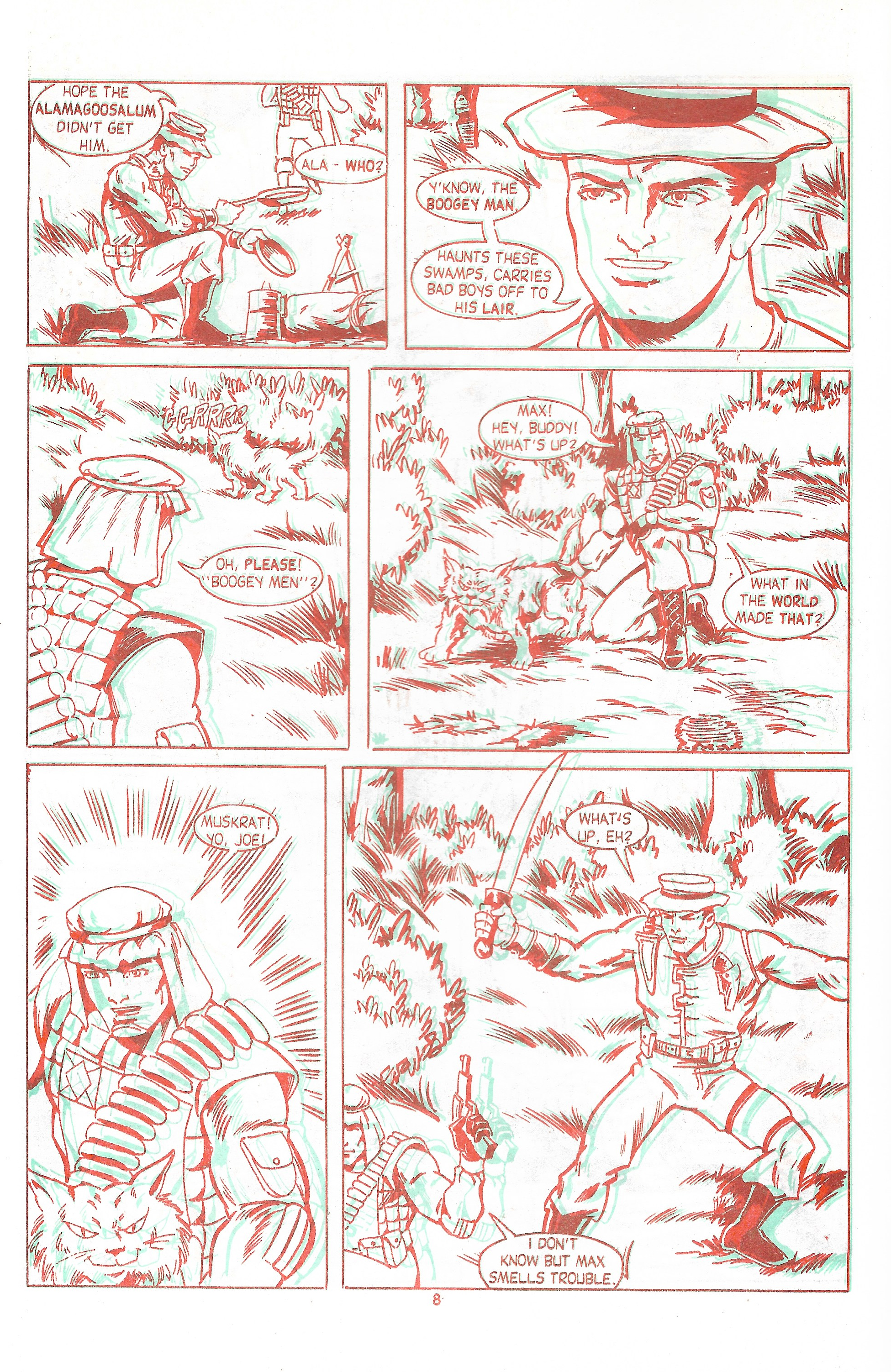 Read online Blackthorne 3-D Series comic -  Issue #26 - 10