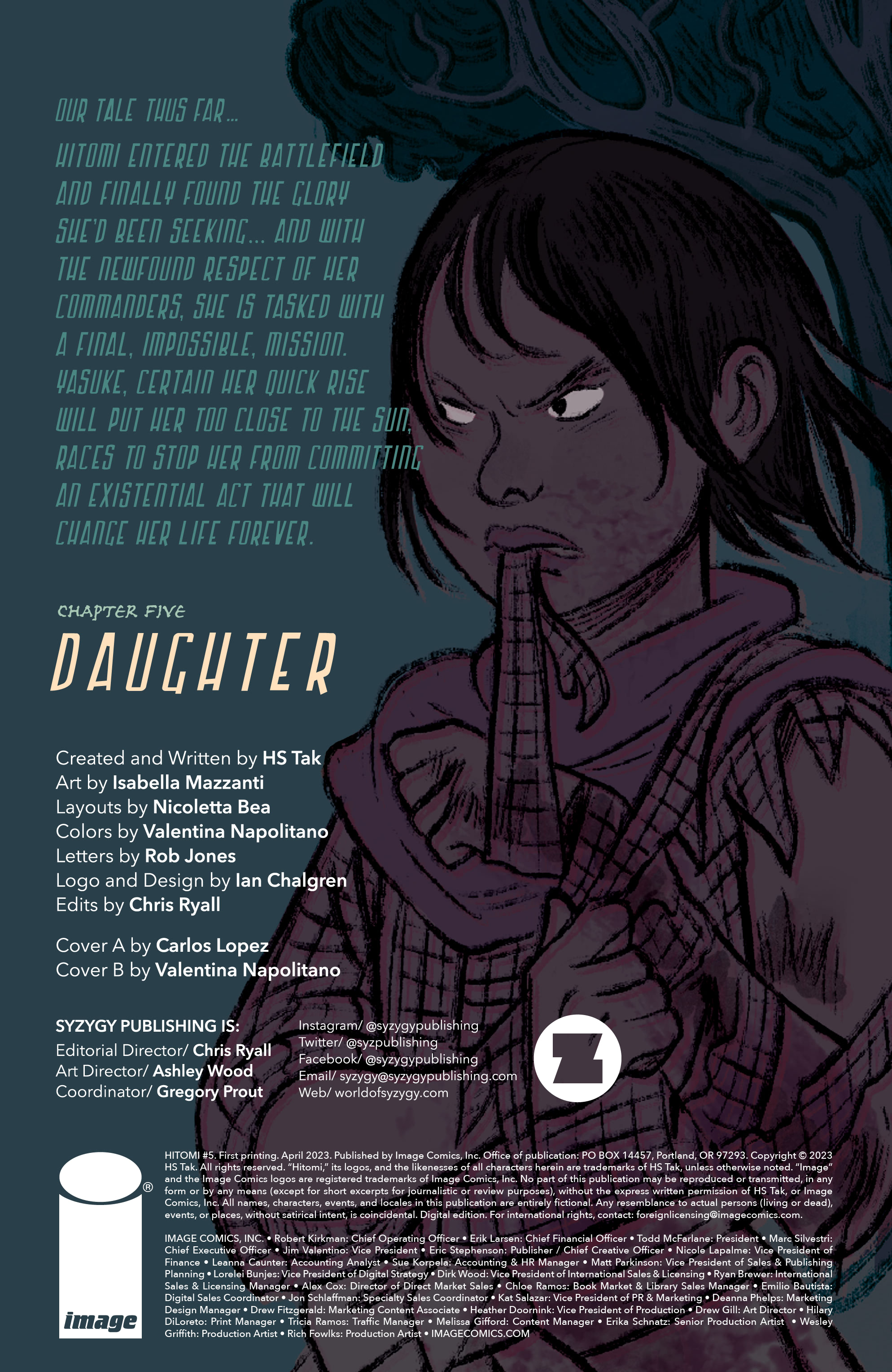 Read online Hitomi comic -  Issue #5 - 2