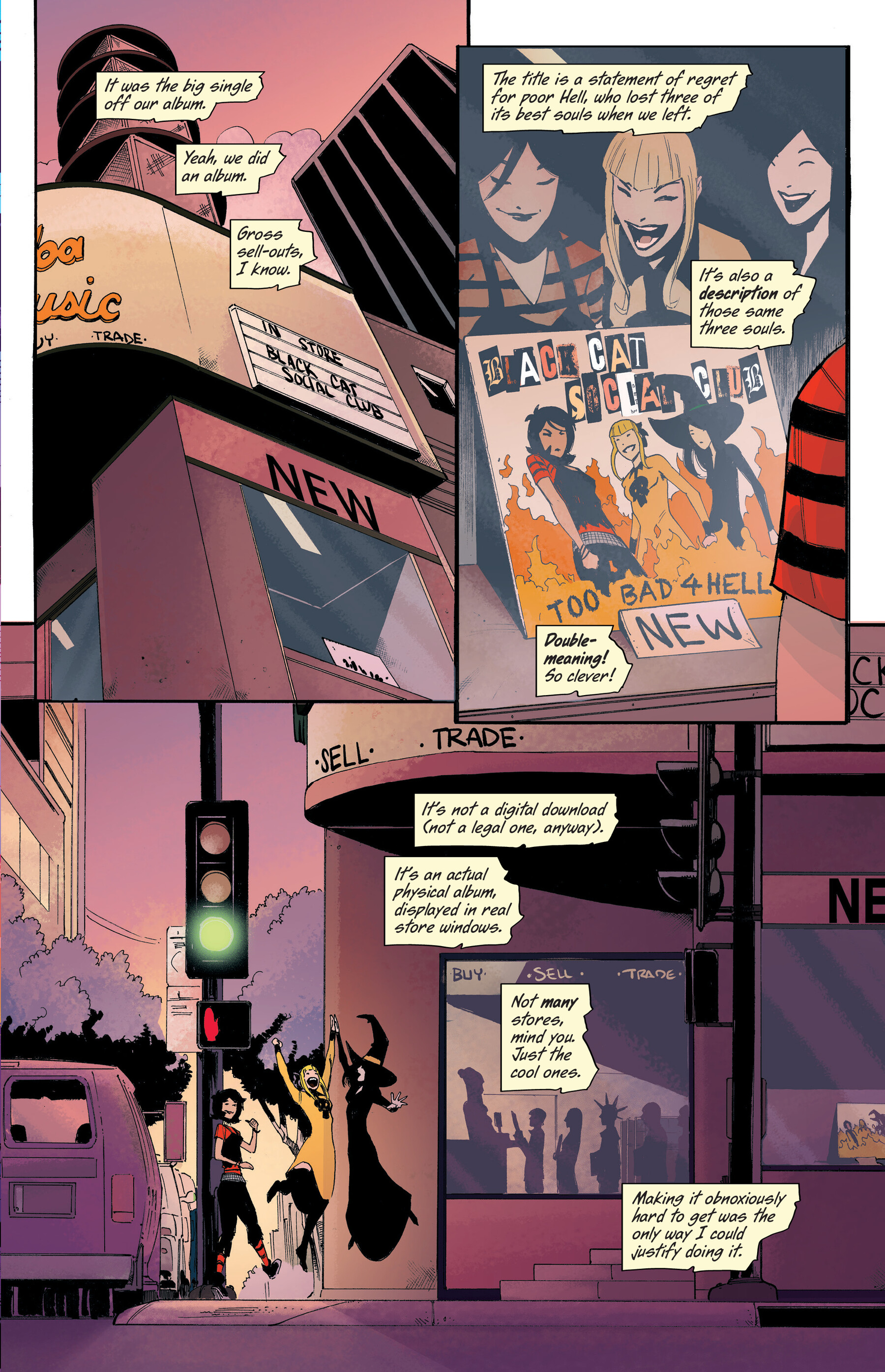 Read online Black Cat Social Club comic -  Issue # TPB - 120