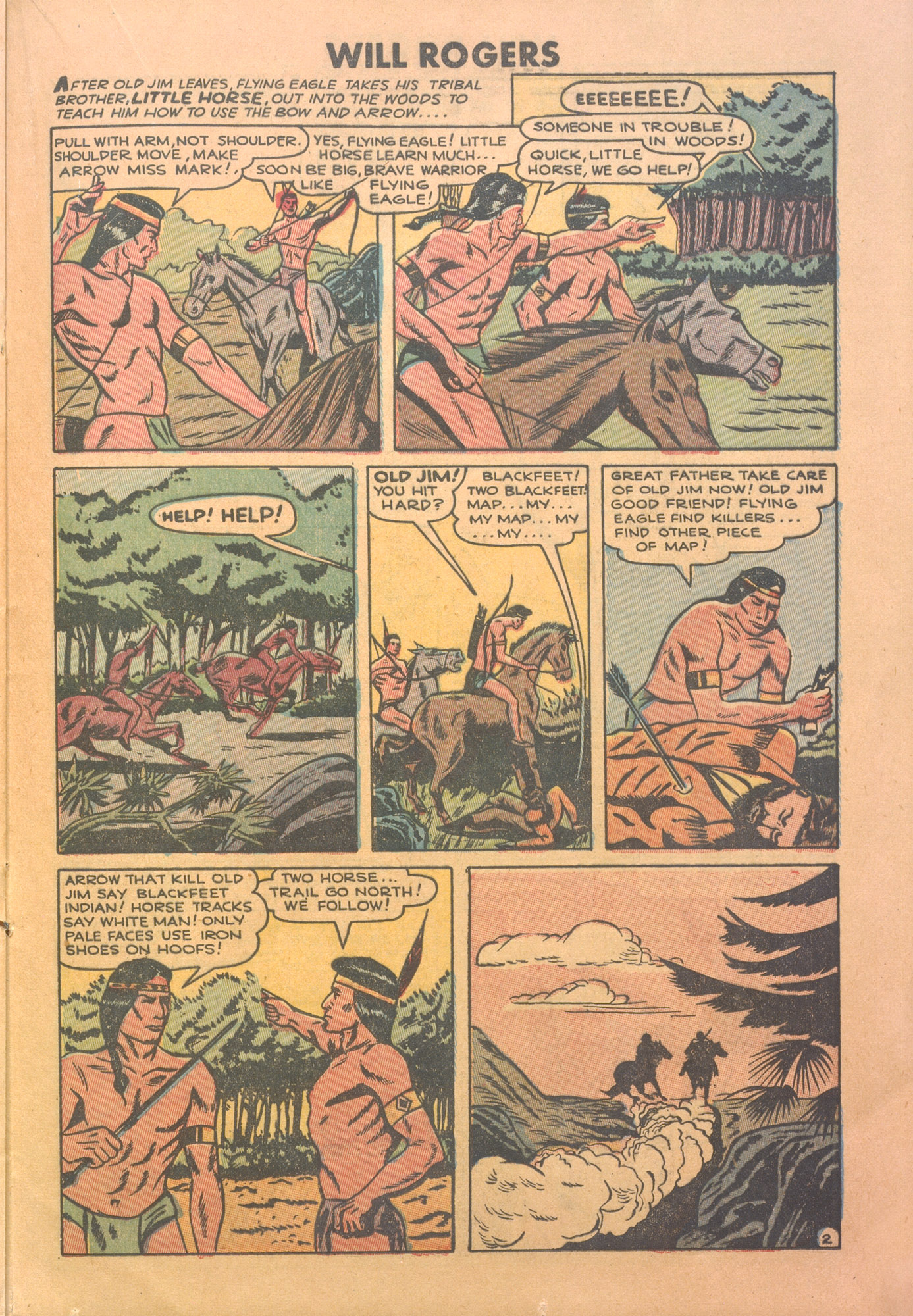 Read online Will Rogers Western comic -  Issue #5 - 21