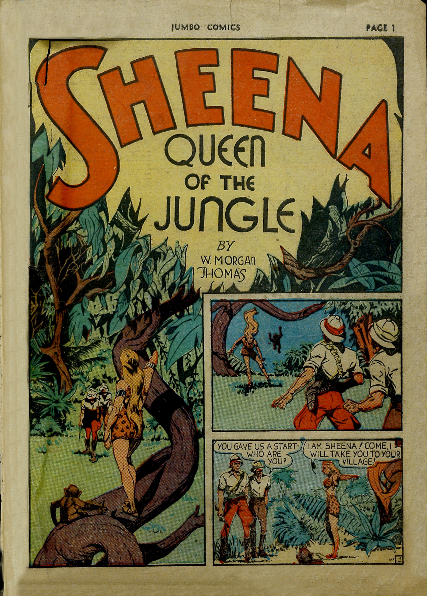 Read online Jumbo Comics comic -  Issue #13 - 3