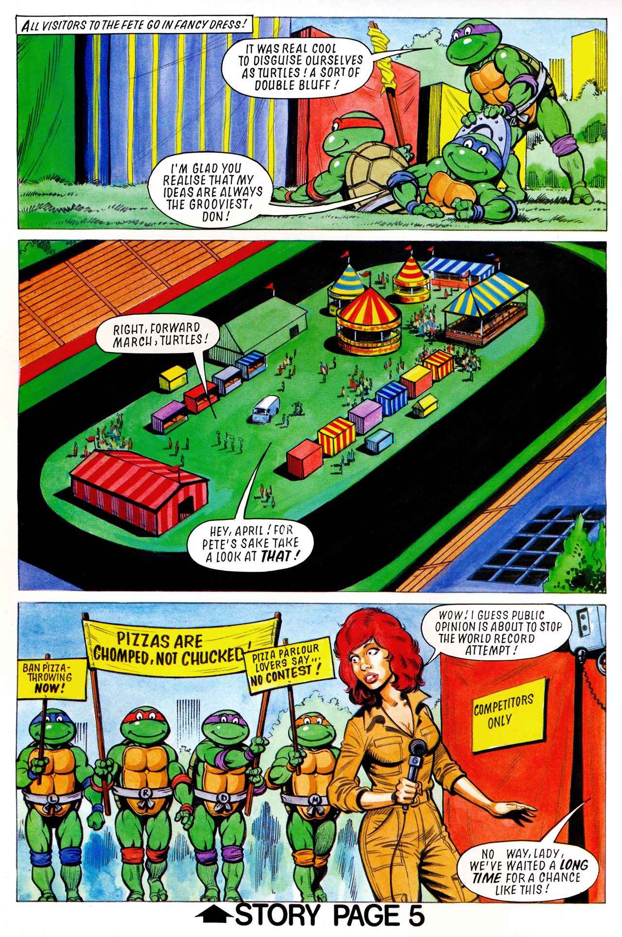 Read online Teenage Mutant Hero Turtles Adventures comic -  Issue #17 - 6