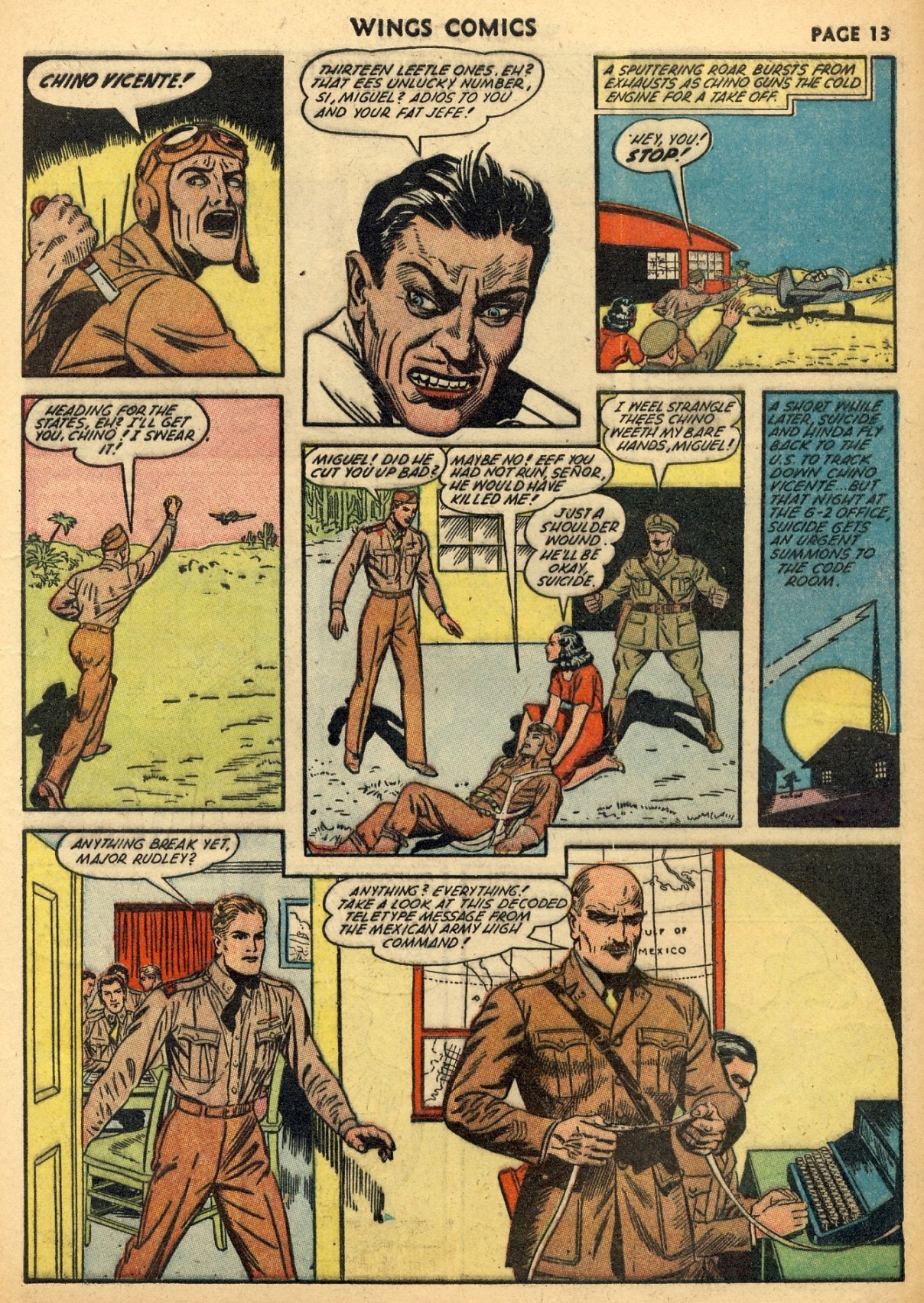 Read online Wings Comics comic -  Issue #29 - 15