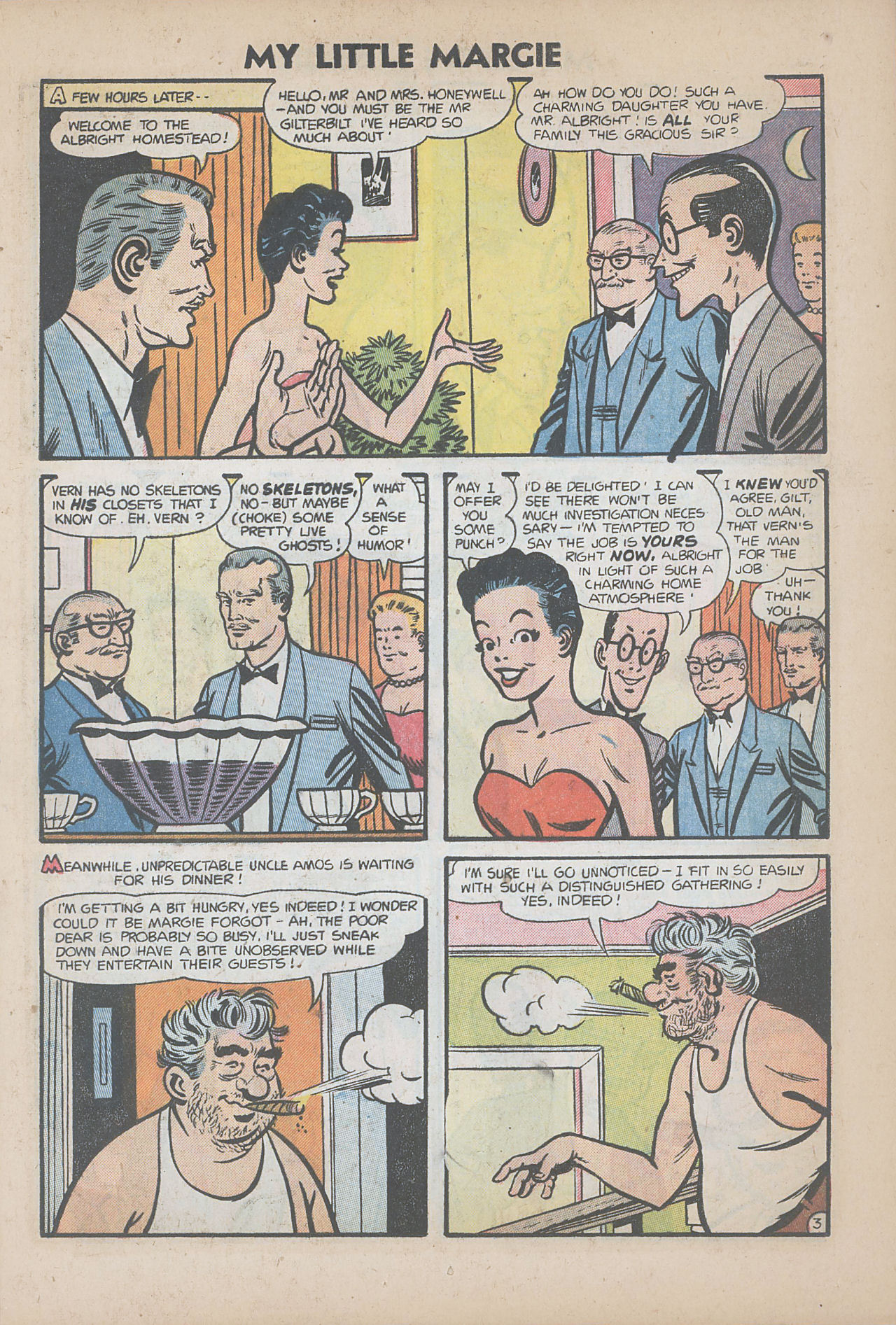 Read online My Little Margie (1954) comic -  Issue #3 - 17