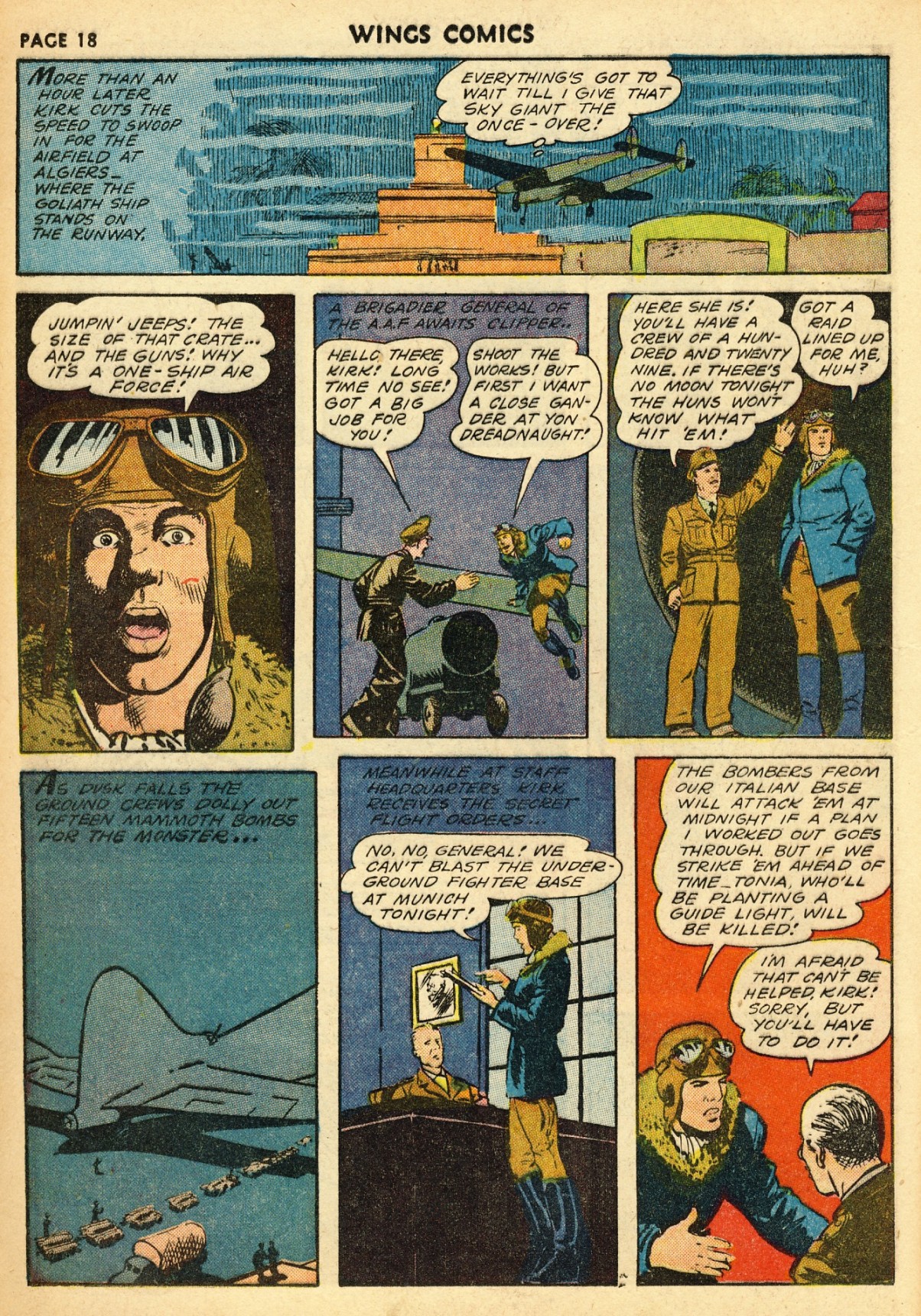 Read online Wings Comics comic -  Issue #32 - 20