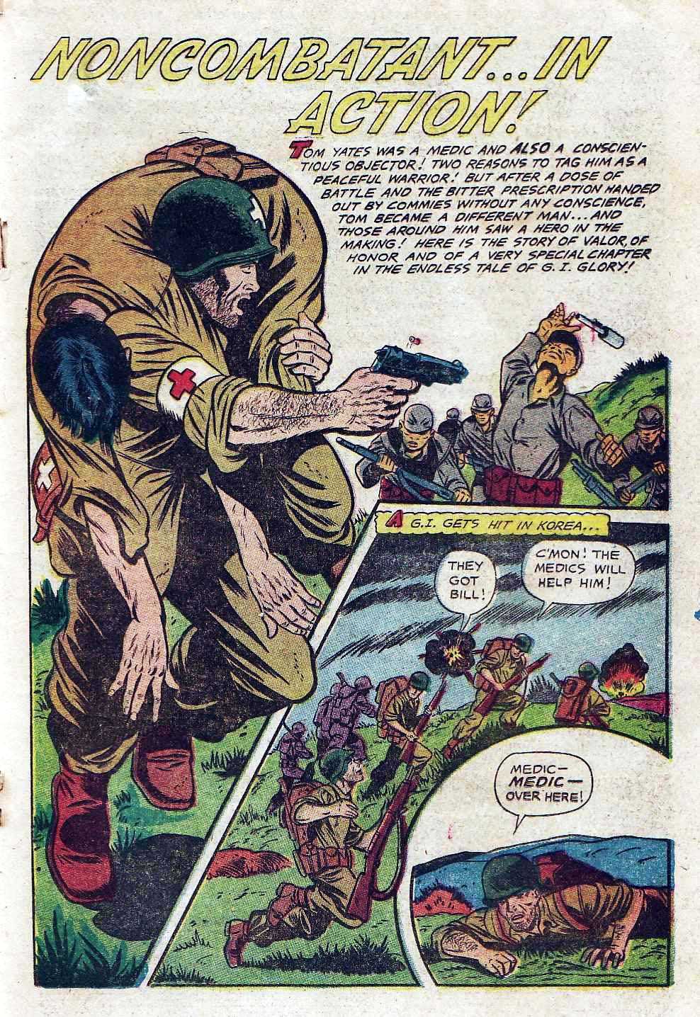 Read online G.I. in Battle (1957) comic -  Issue #4 - 19