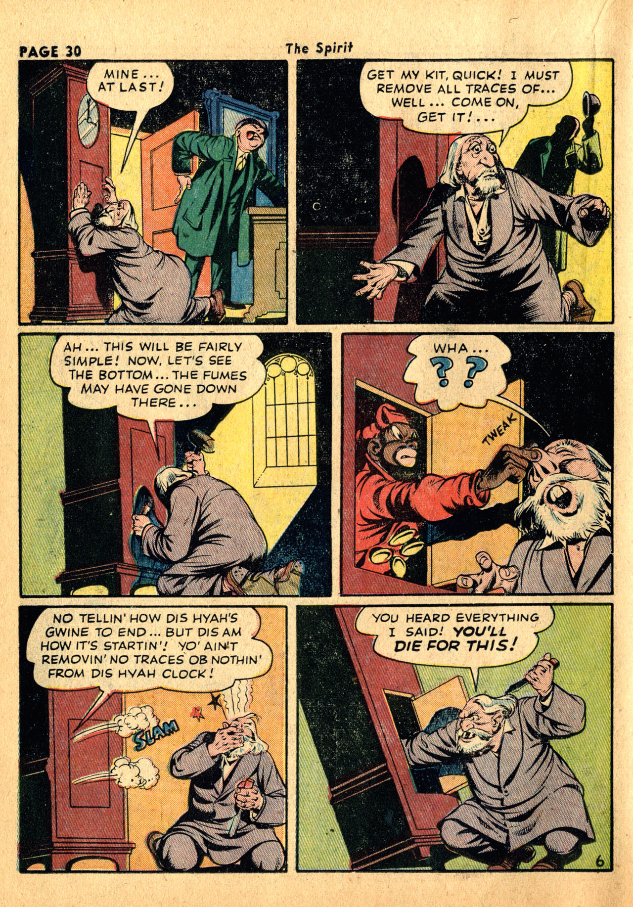 Read online The Spirit (1944) comic -  Issue #1 - 32