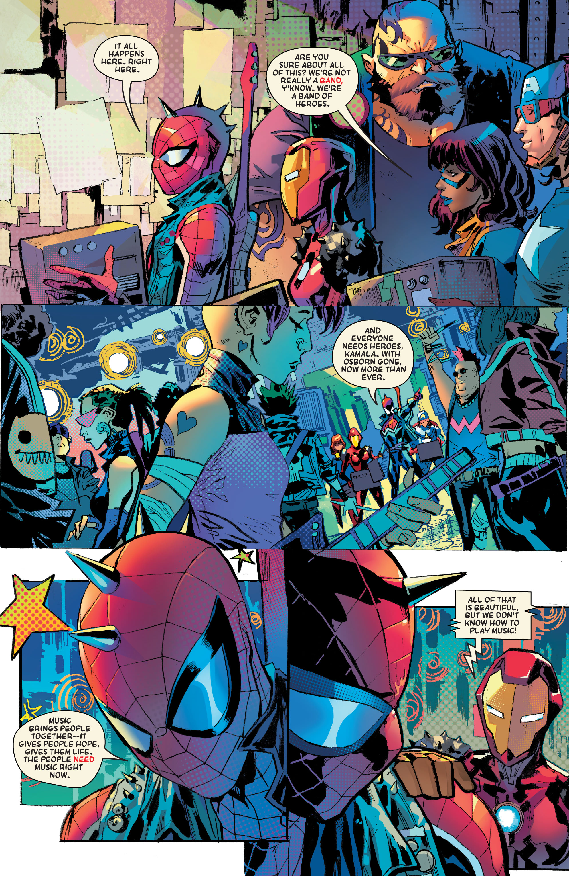 Read online Marvel's Voices: Spider-Verse comic -  Issue #1 - 35