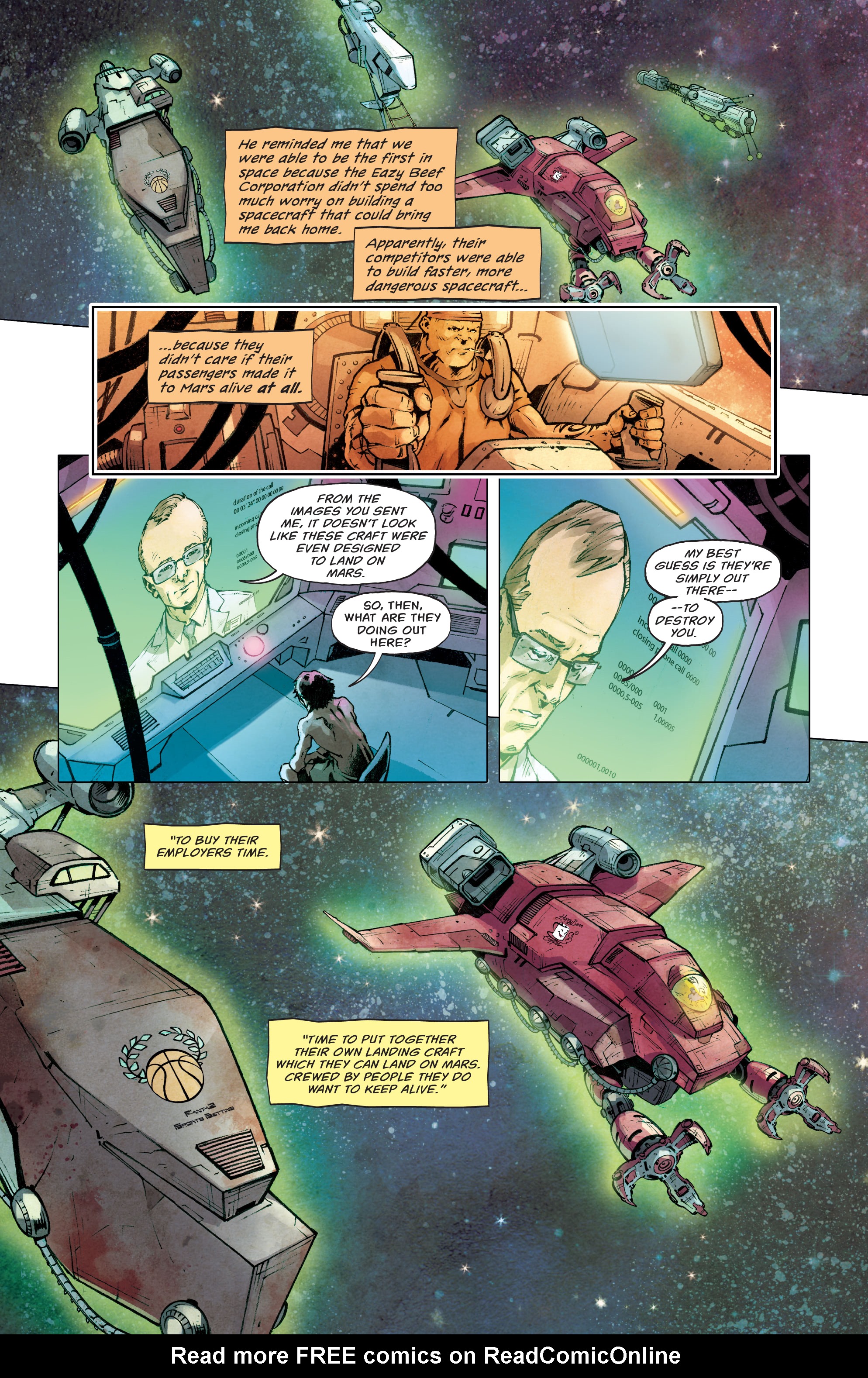 Read online Traveling To Mars comic -  Issue #6 - 5