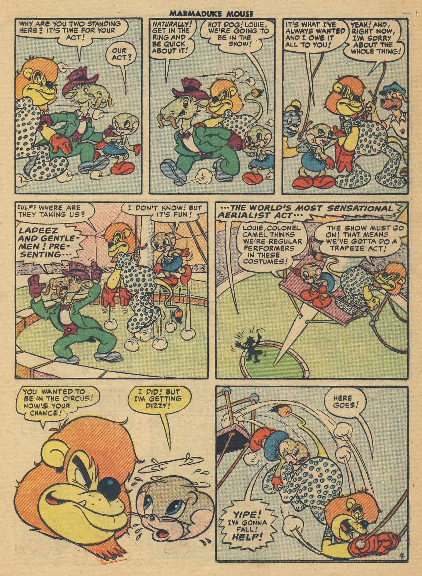 Read online Marmaduke Mouse comic -  Issue #57 - 17