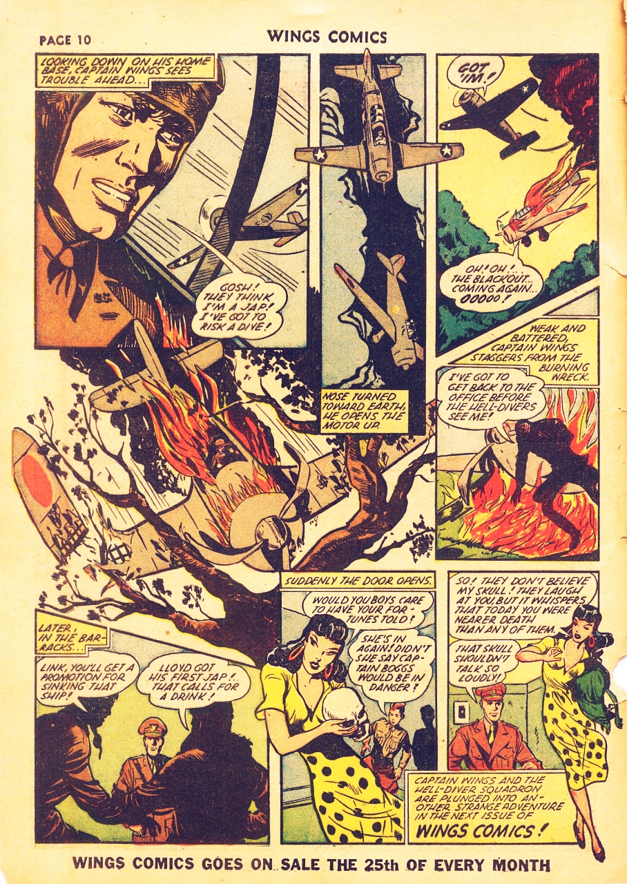 Read online Wings Comics comic -  Issue #28 - 13